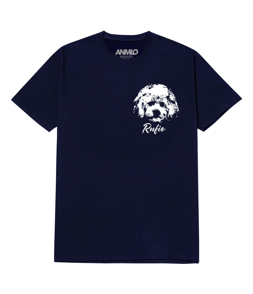 Polera personalizada con un retrato de tu mascota