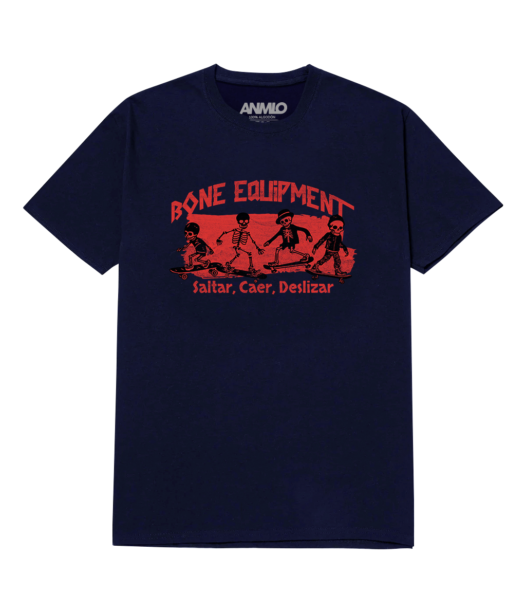 Polera - Calaveritas skater