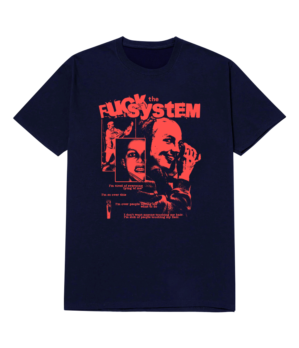 Polera - Britney - Fuck the system - LIQUIDACIÓN