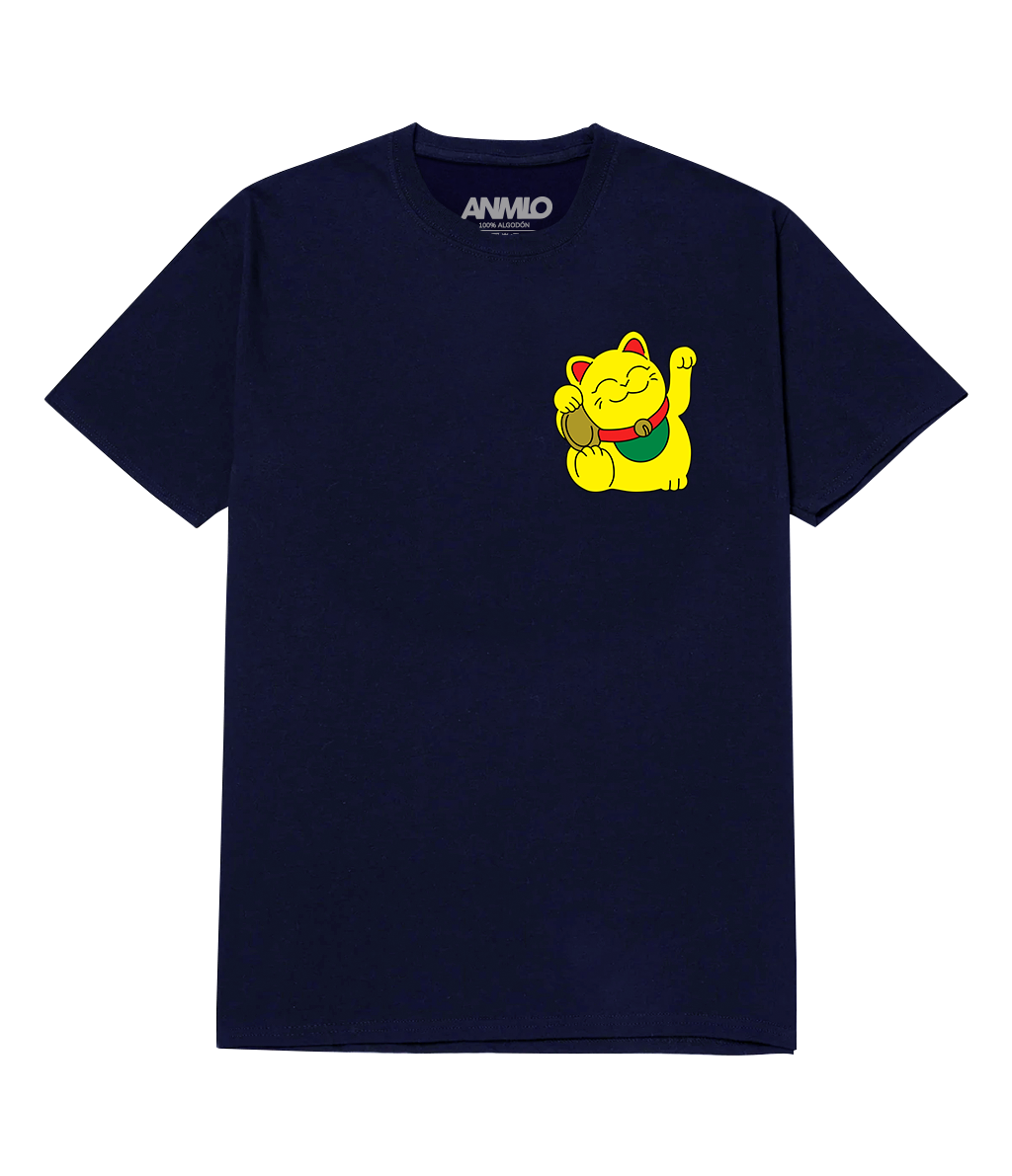 Polera - Gatito de la suerte