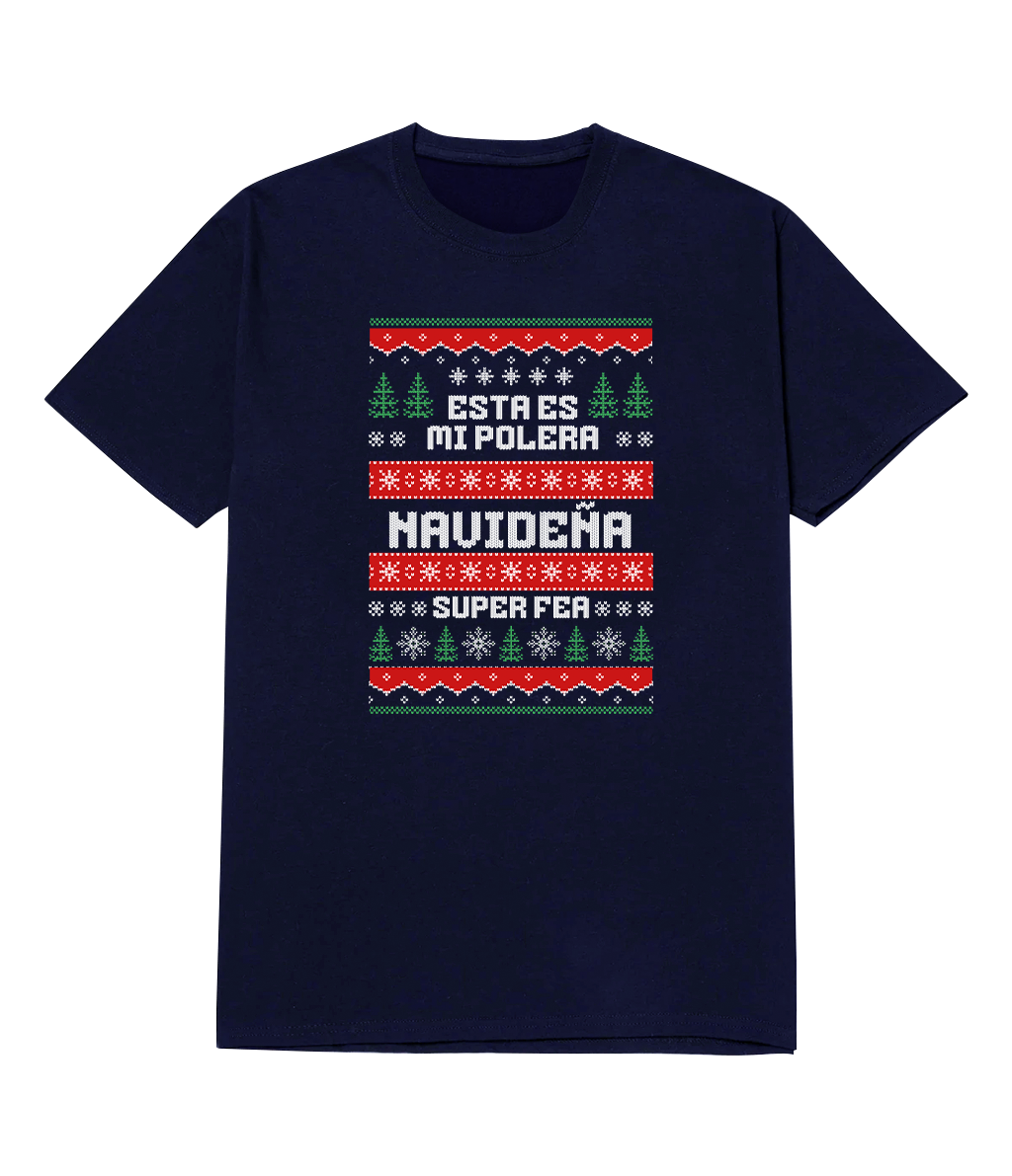 Polera - Esta es mi polera navideña super fea