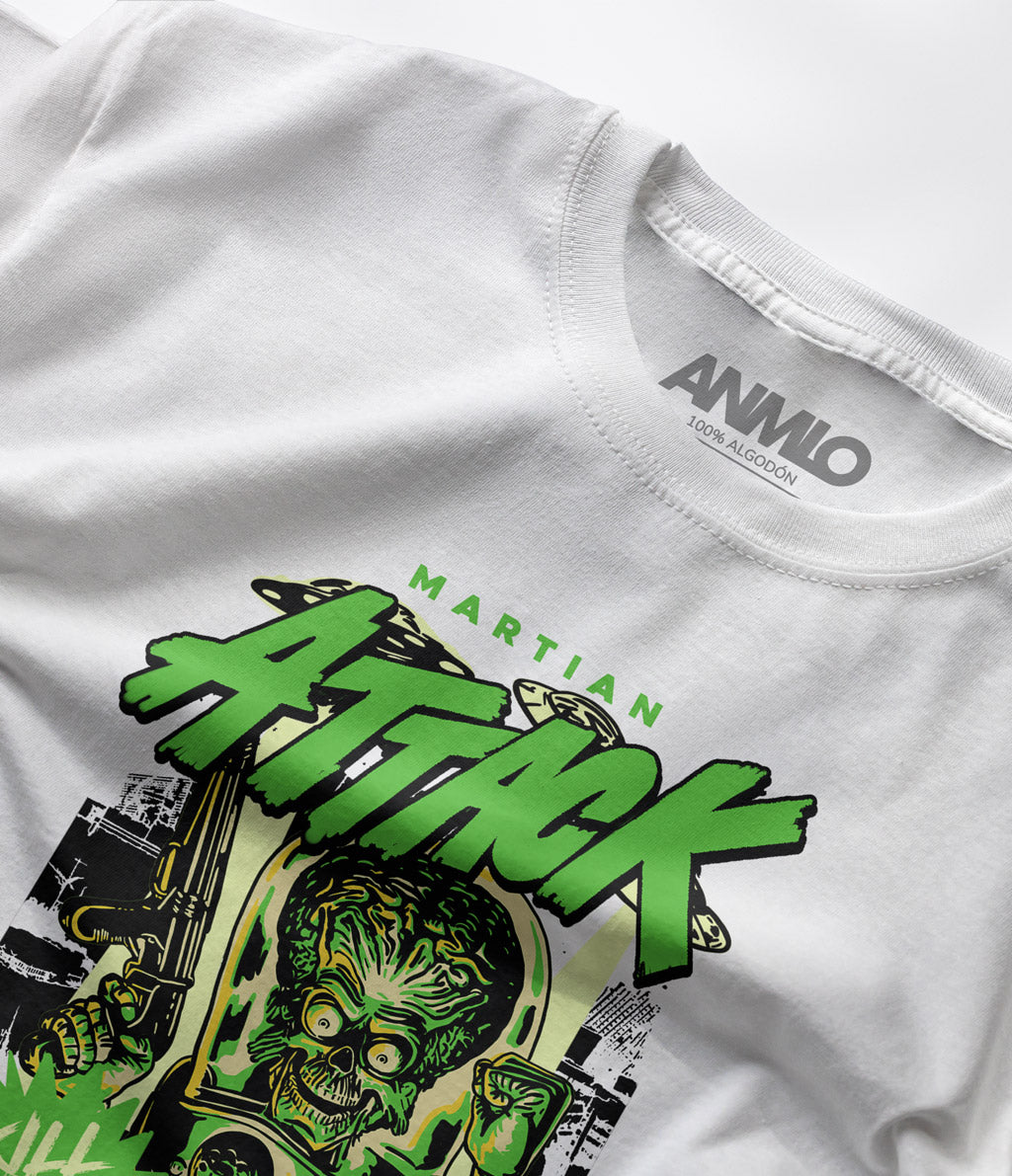 Polera - Marcianos destructores Ack ack!