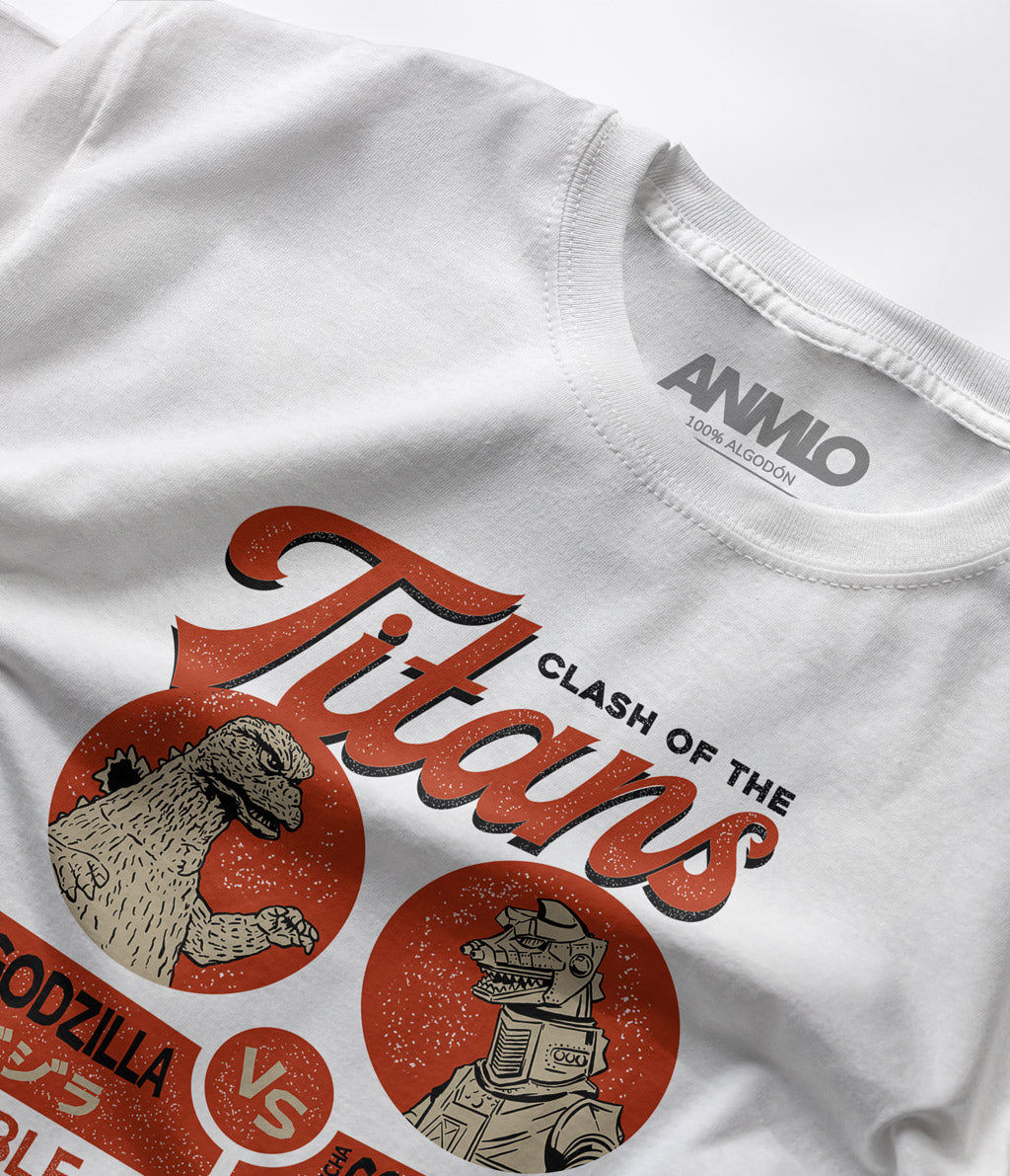 Polera - Choque de lagartijas gigantes