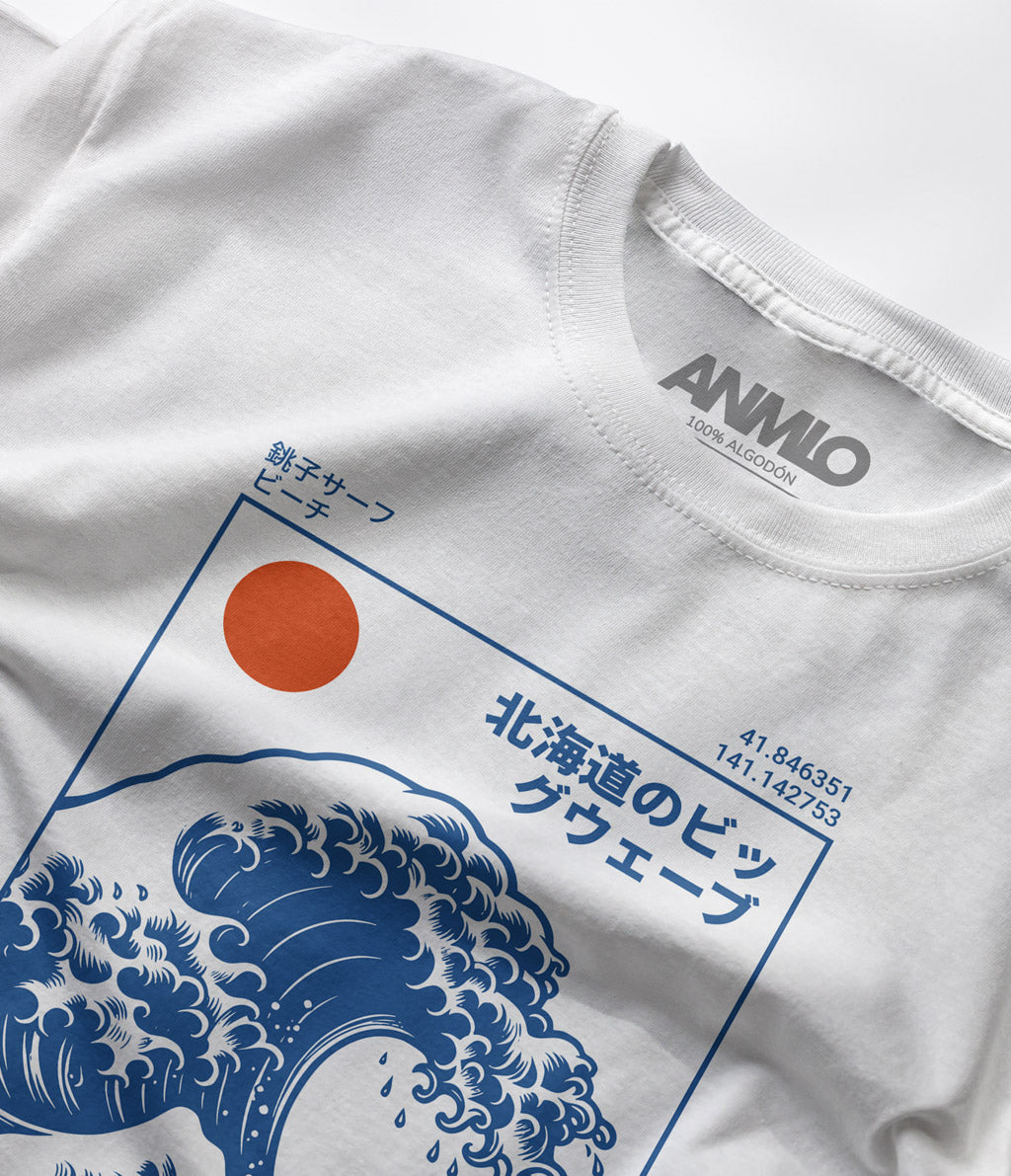 Polera - Las olas de Hokkaido