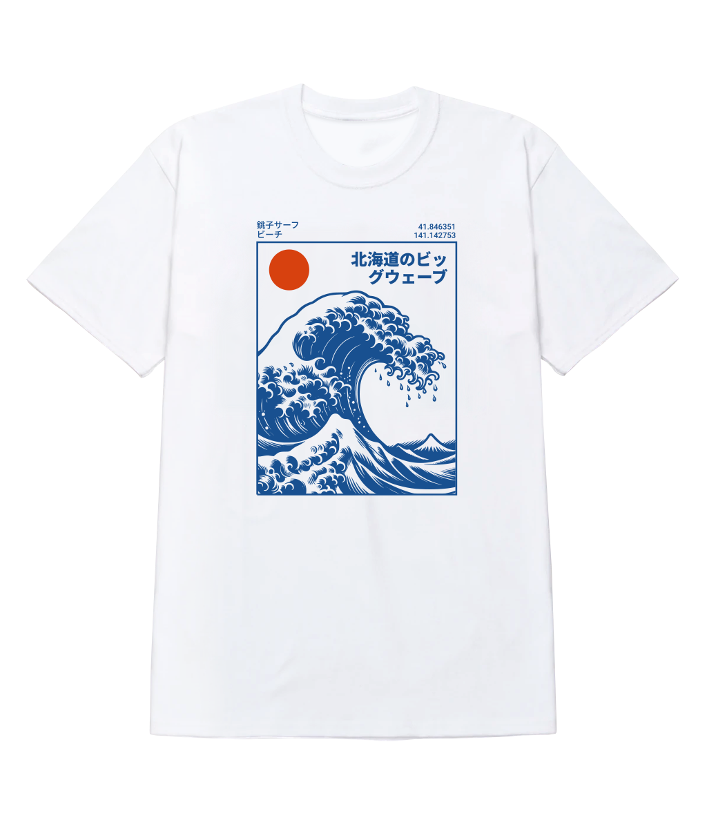 Polera - Las olas de Hokkaido