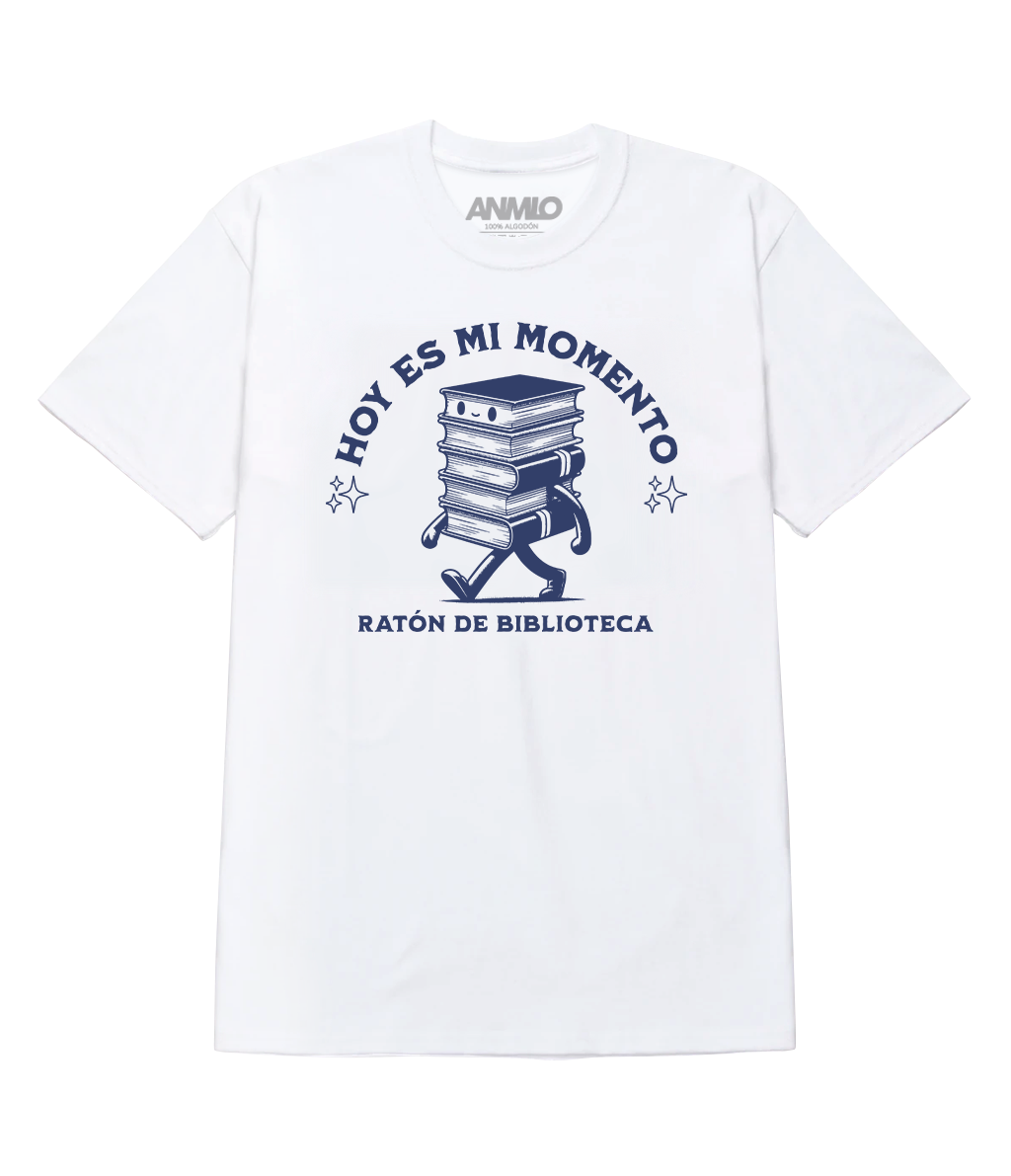 Polera - Ratón de biblioteca