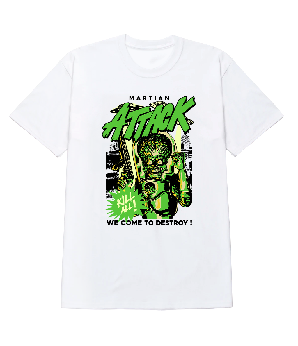 Polera - Marcianos destructores Ack ack!