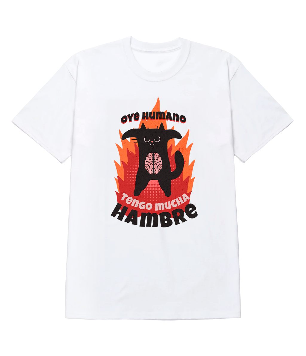 Polera - Oye humano tengo HAMBRE