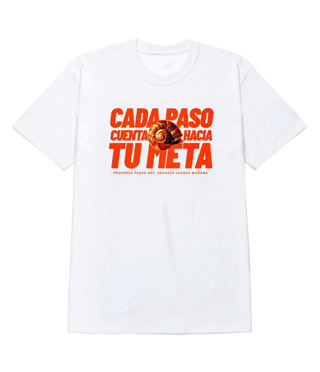 Polera - Cada paso cuenta hacia tu meta