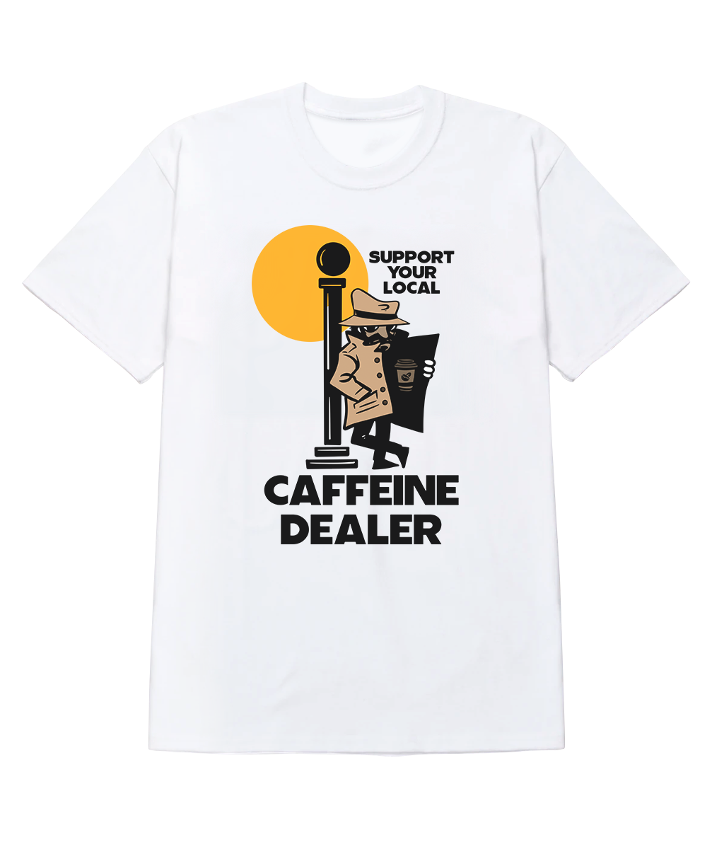 Polera - café dealer - support your local
