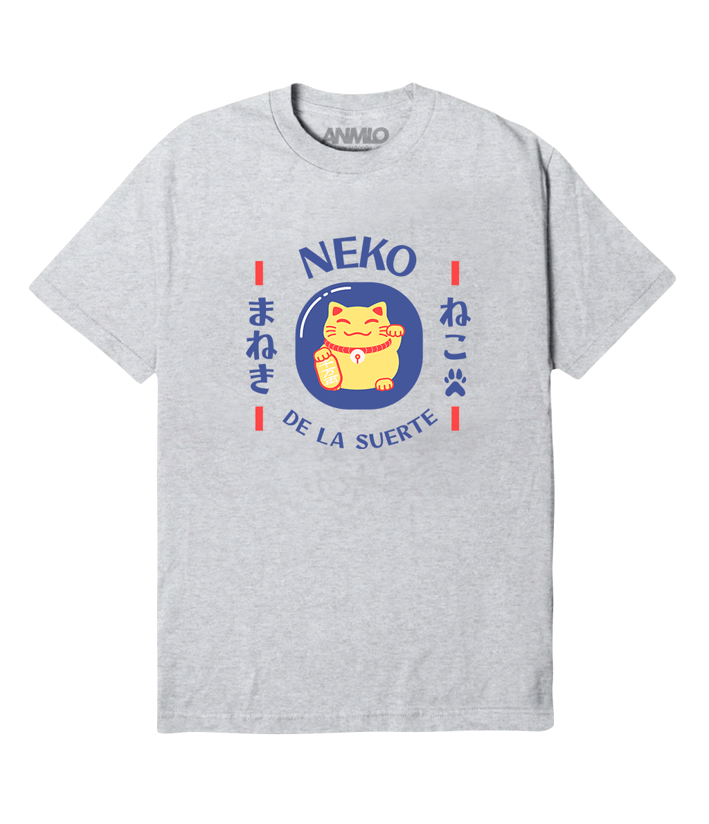 Polera - Neko de la suerte