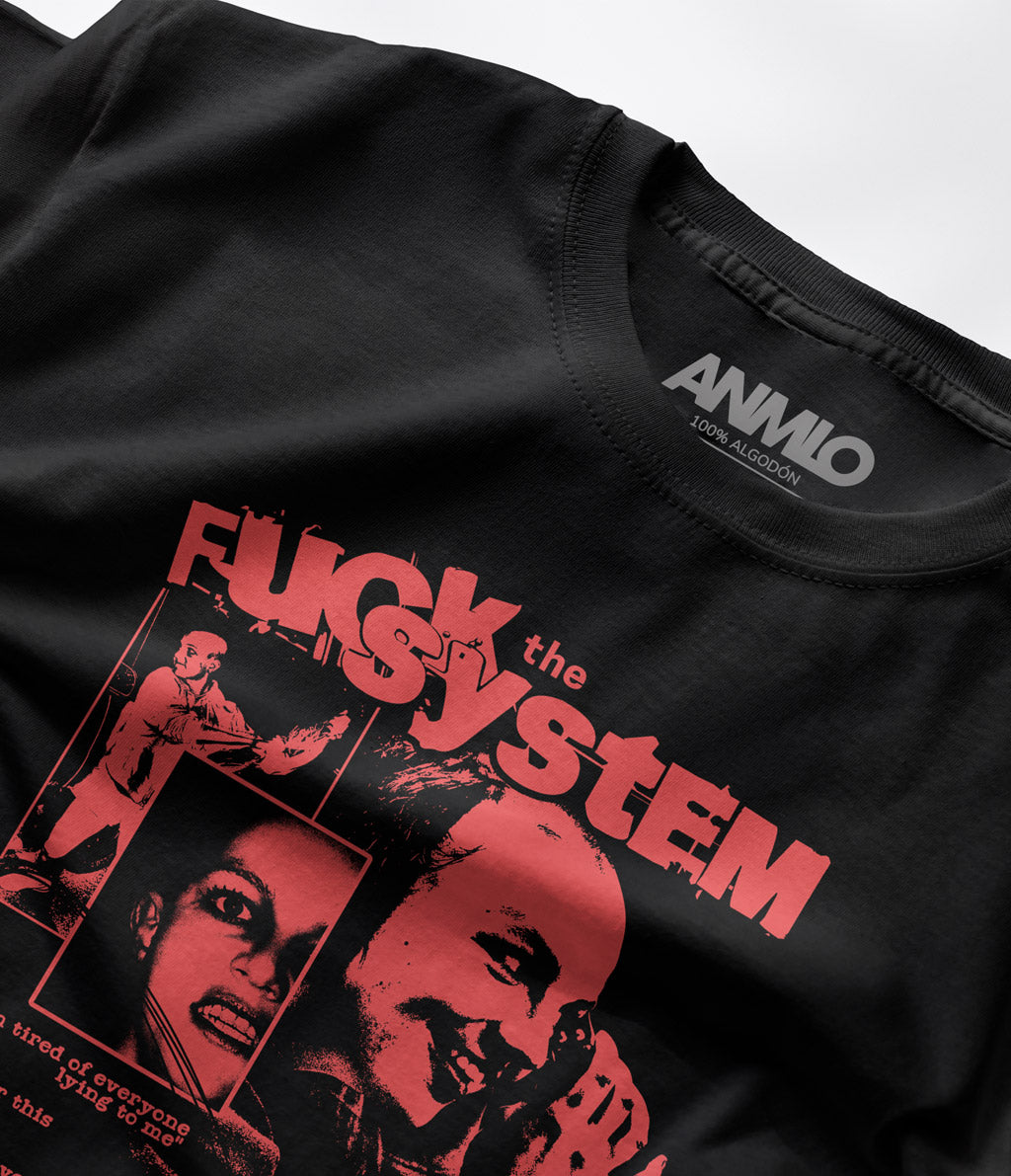 Polera - Britney - Fuck the system