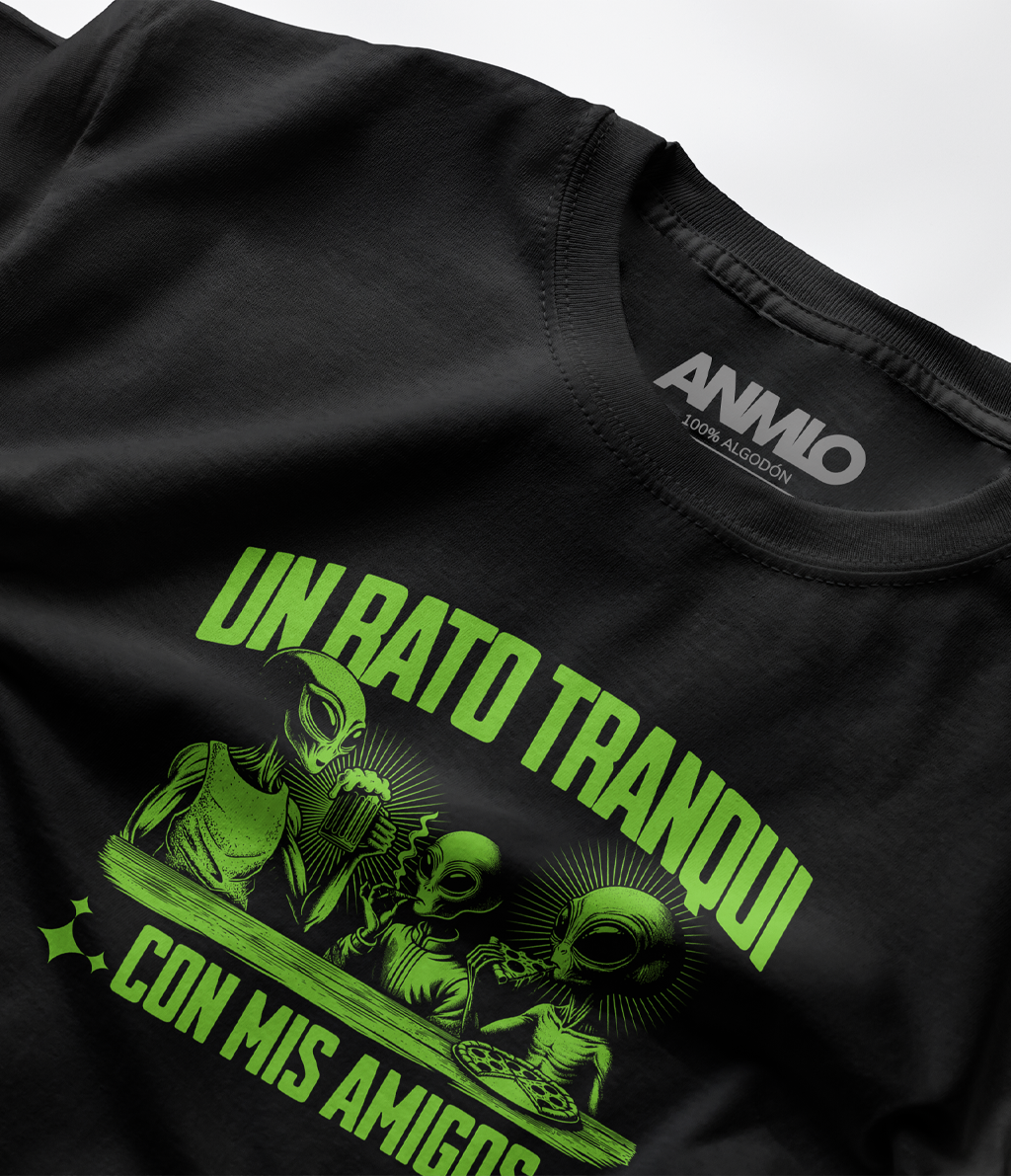 Polera - Un rato tranqui con mis amigos aliens