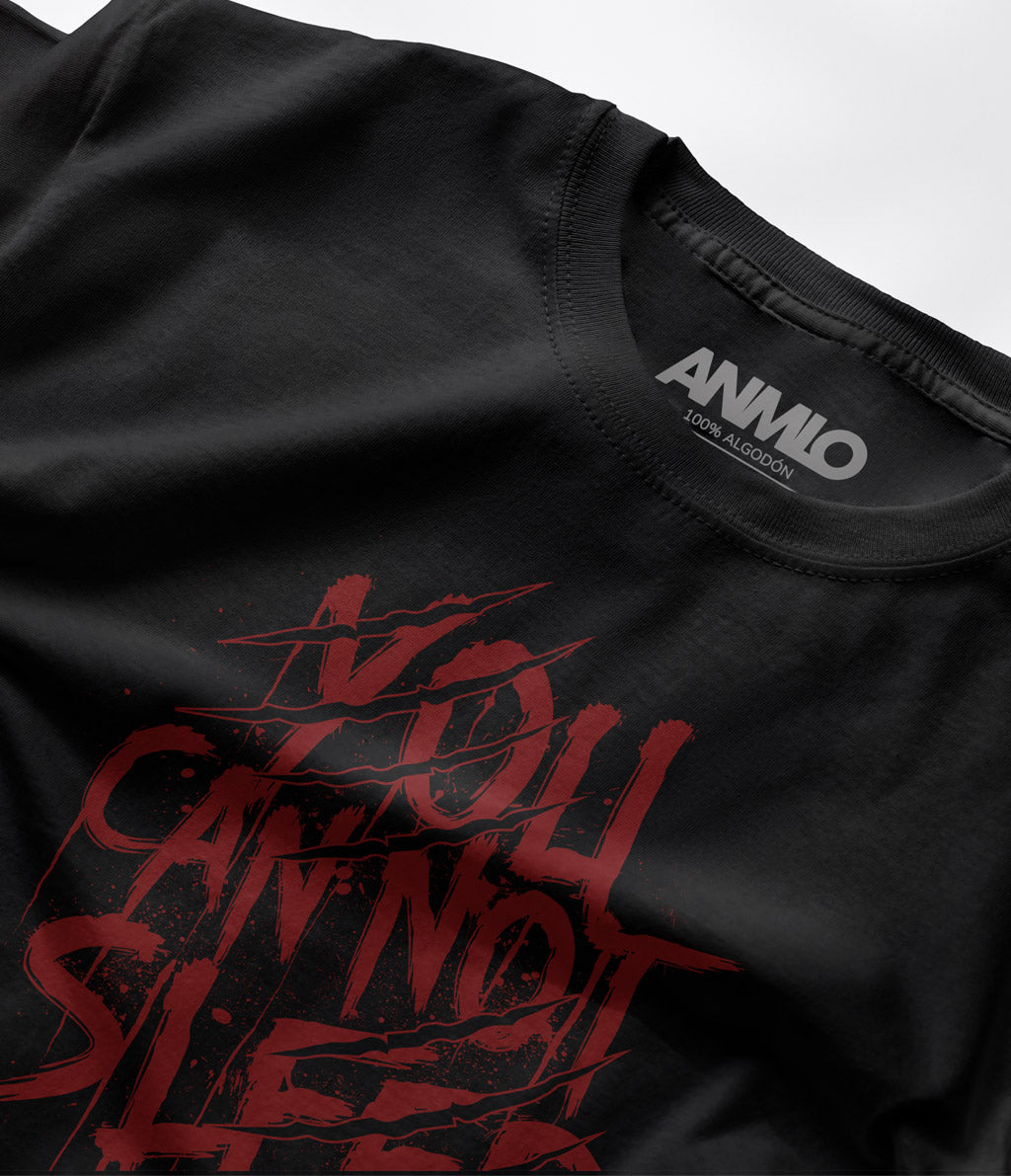 Polera - No podras dormir -Freddy K