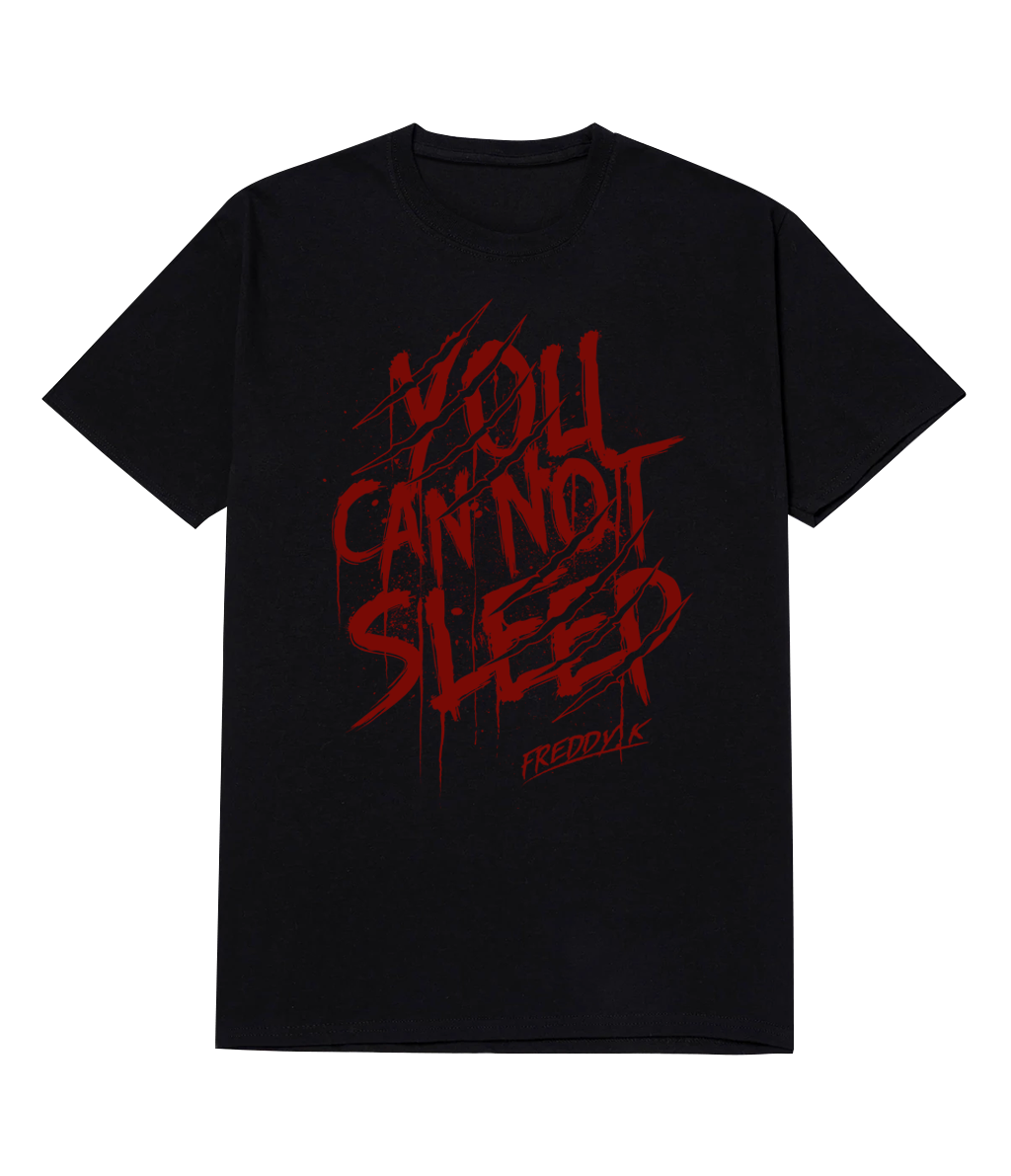 Polera - No podras dormir -Freddy K