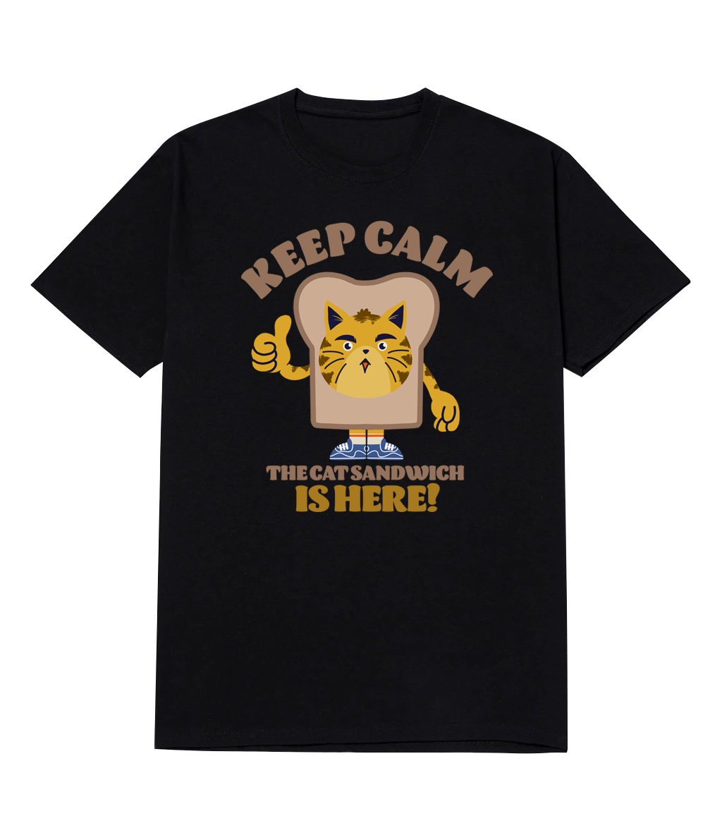 Polera - Keep calm, the cat sandwich is here!