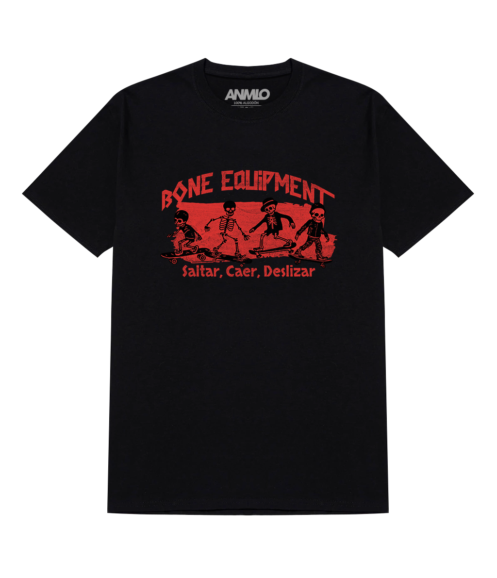 Polera - Calaveritas skater