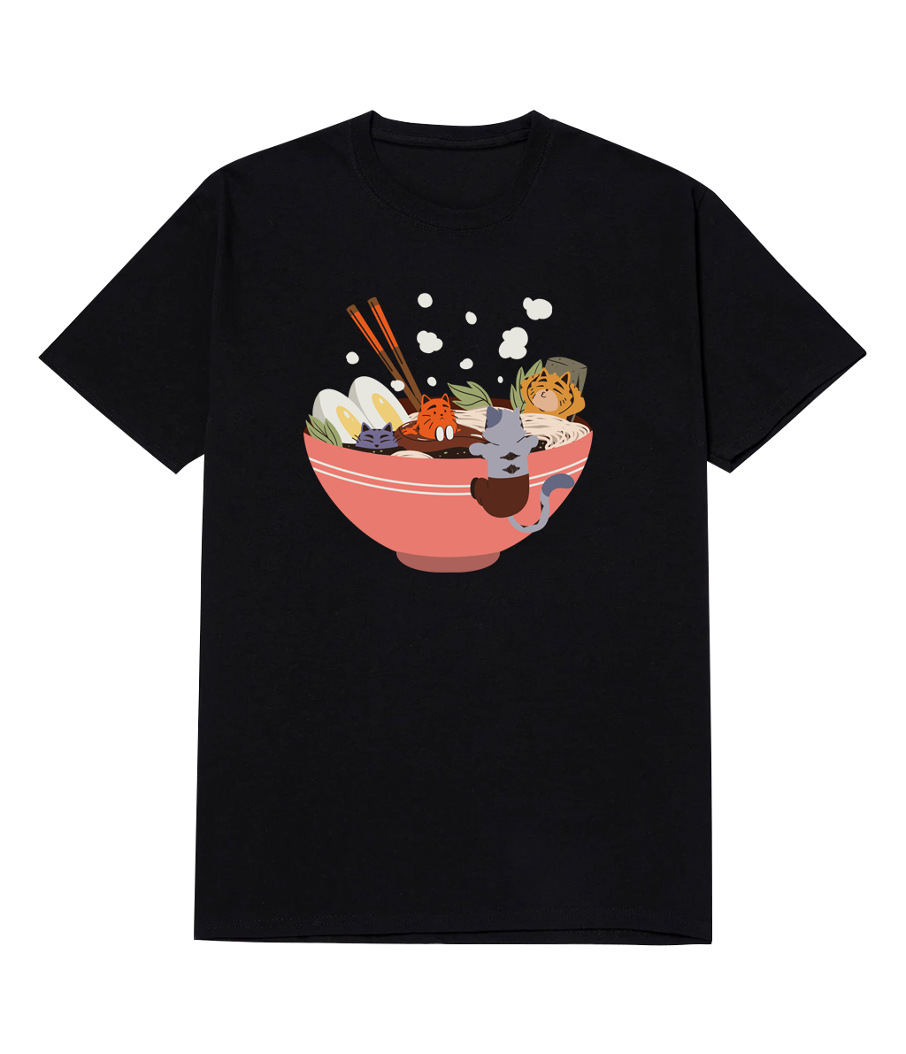 Polera - Gatitos ramen