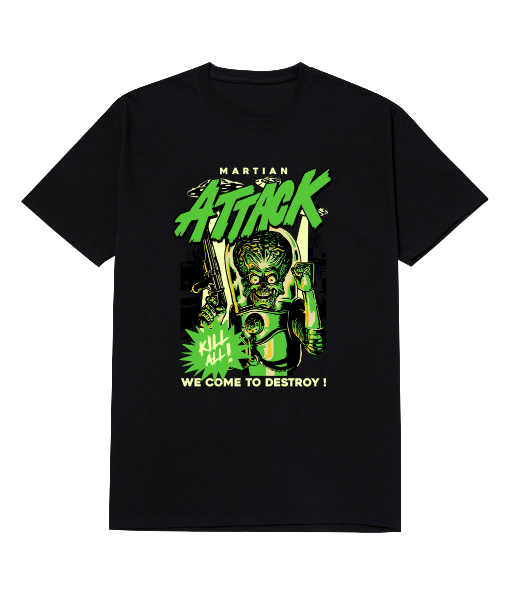 Polera - Marcianos destructores Ack ack!