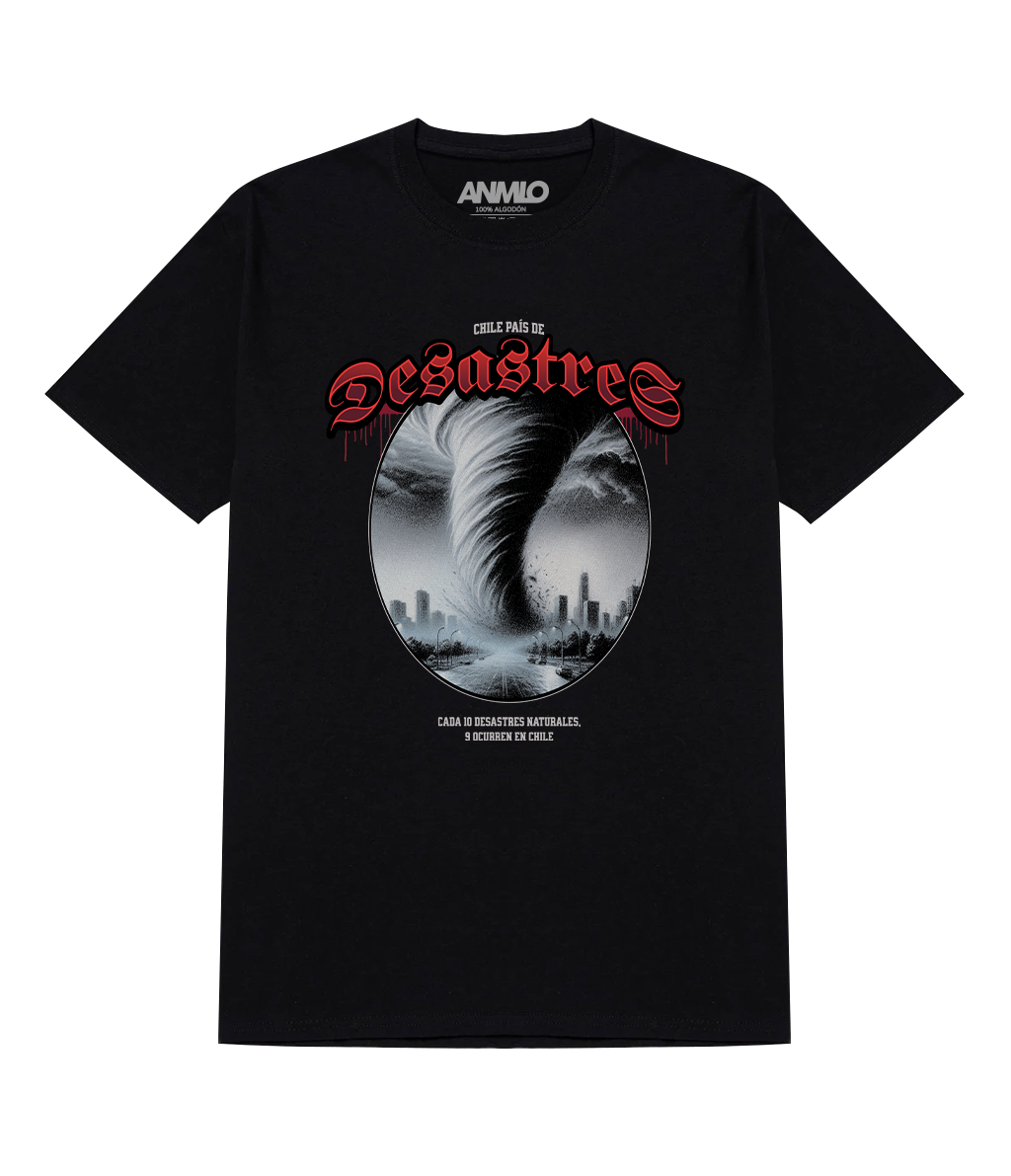 Polera - Chile, país de desastres