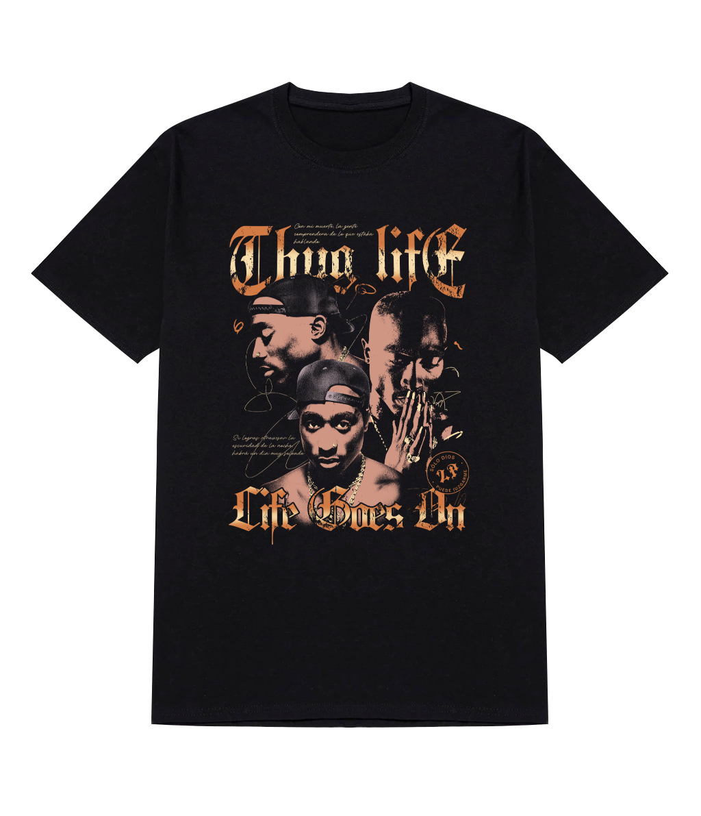 Polera - Thug life - 2pac