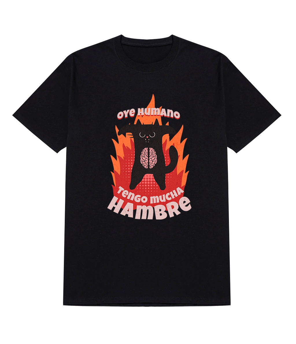 Polera - Oye humano tengo HAMBRE