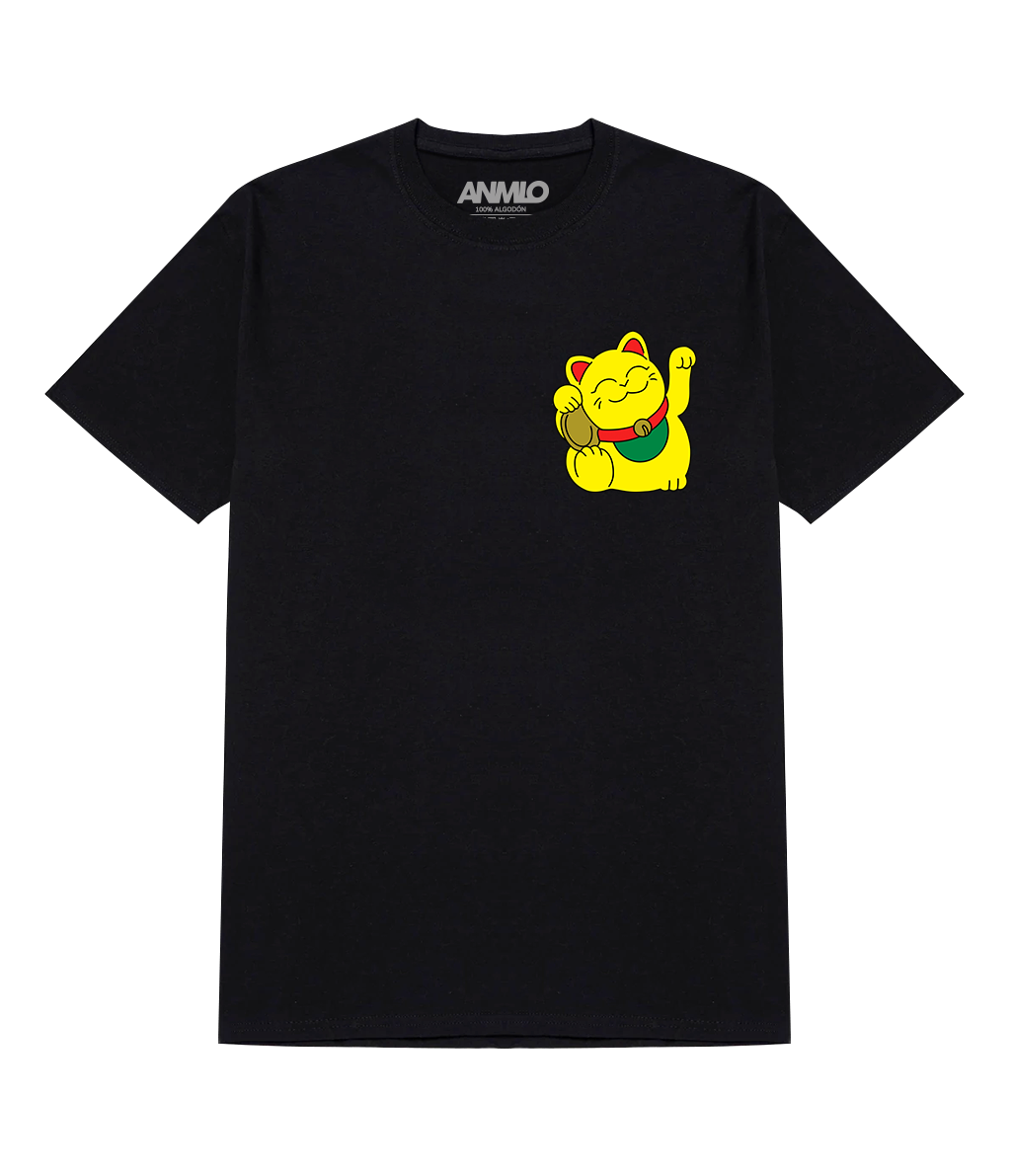 Polera - Gatito de la suerte