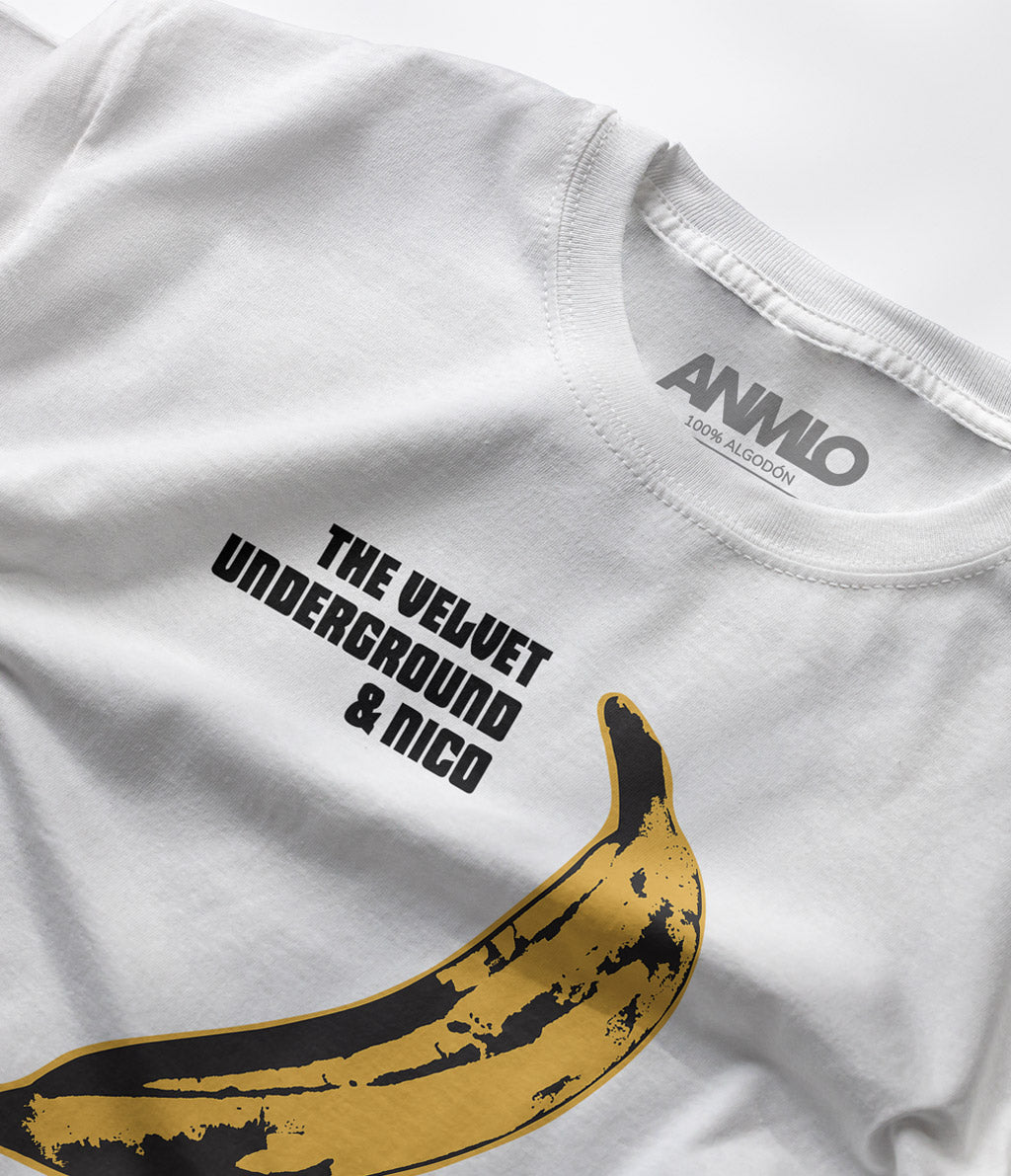Polera - El plátano de Velvet & Nico