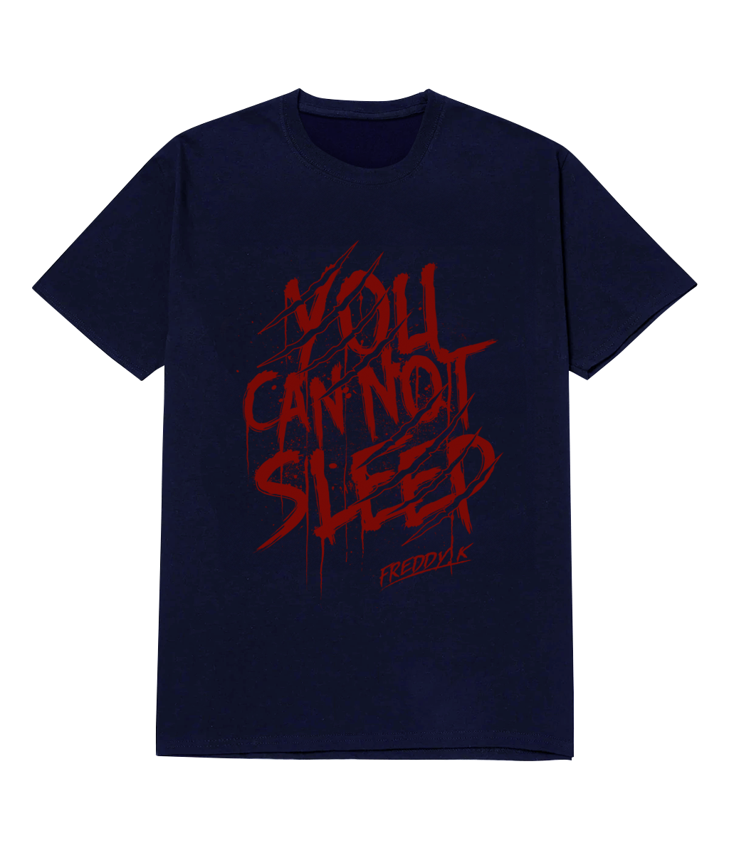 Polera - No podras dormir -Freddy K