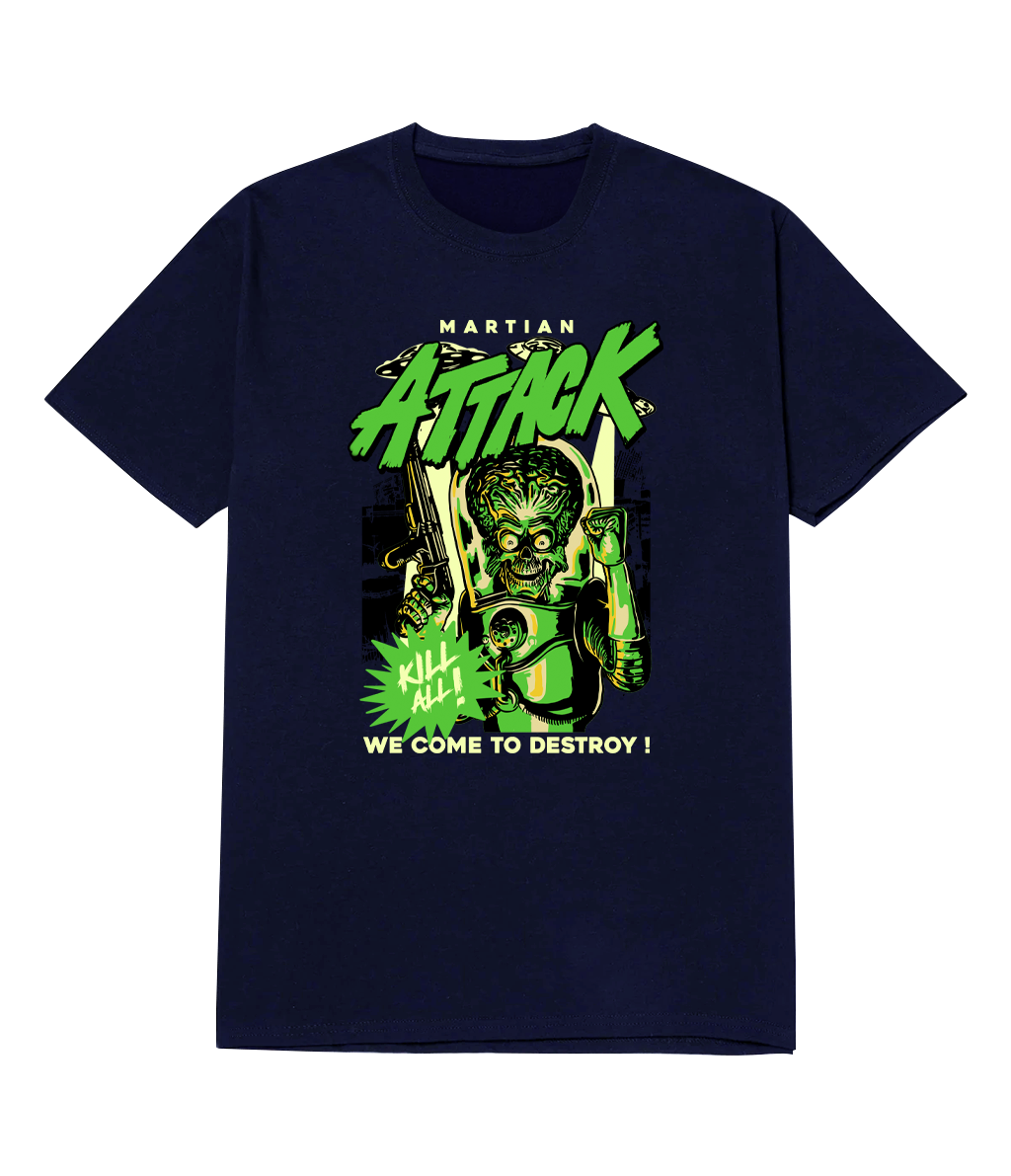 Polera - Marcianos destructores Ack ack!