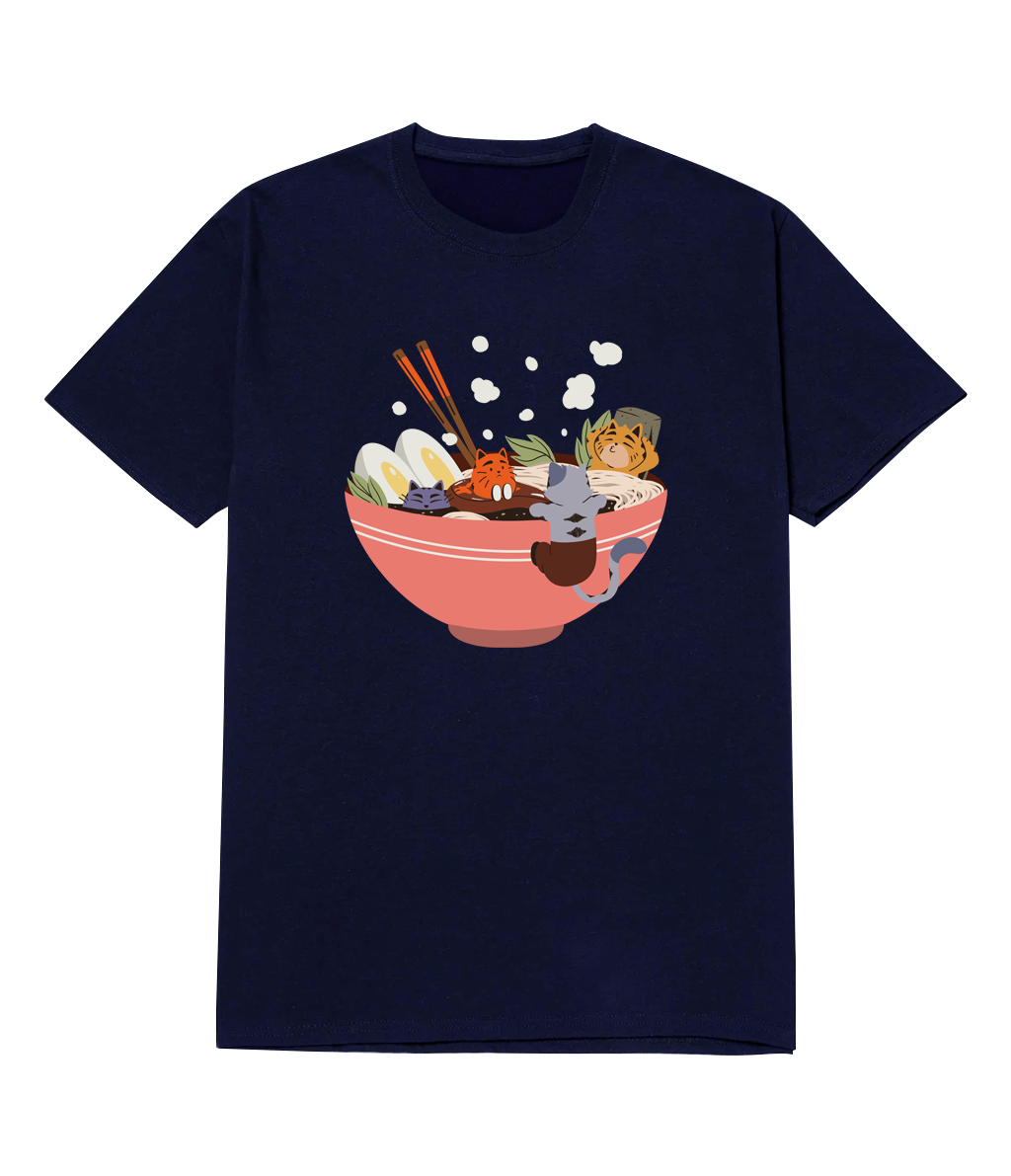 Polera - Gatitos ramen