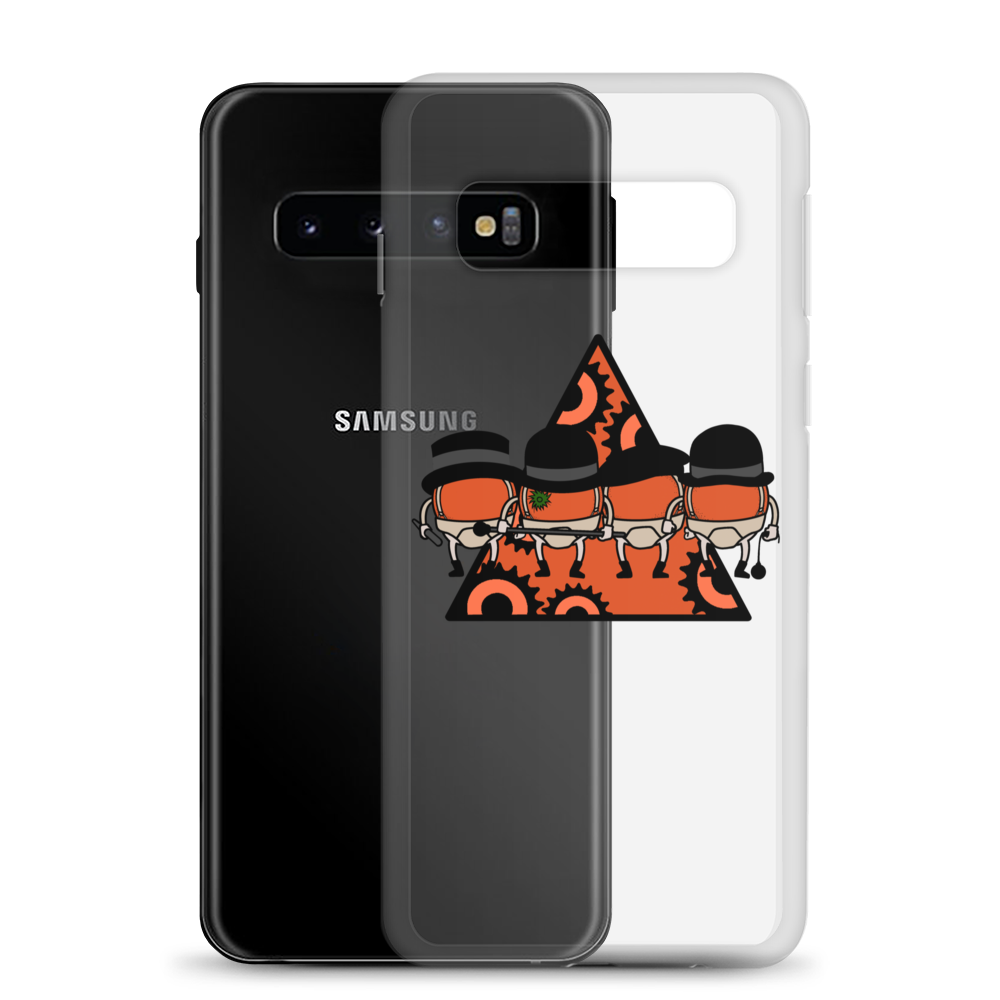 Carcasa transparente Samsung® Mandarina Mecánicas
