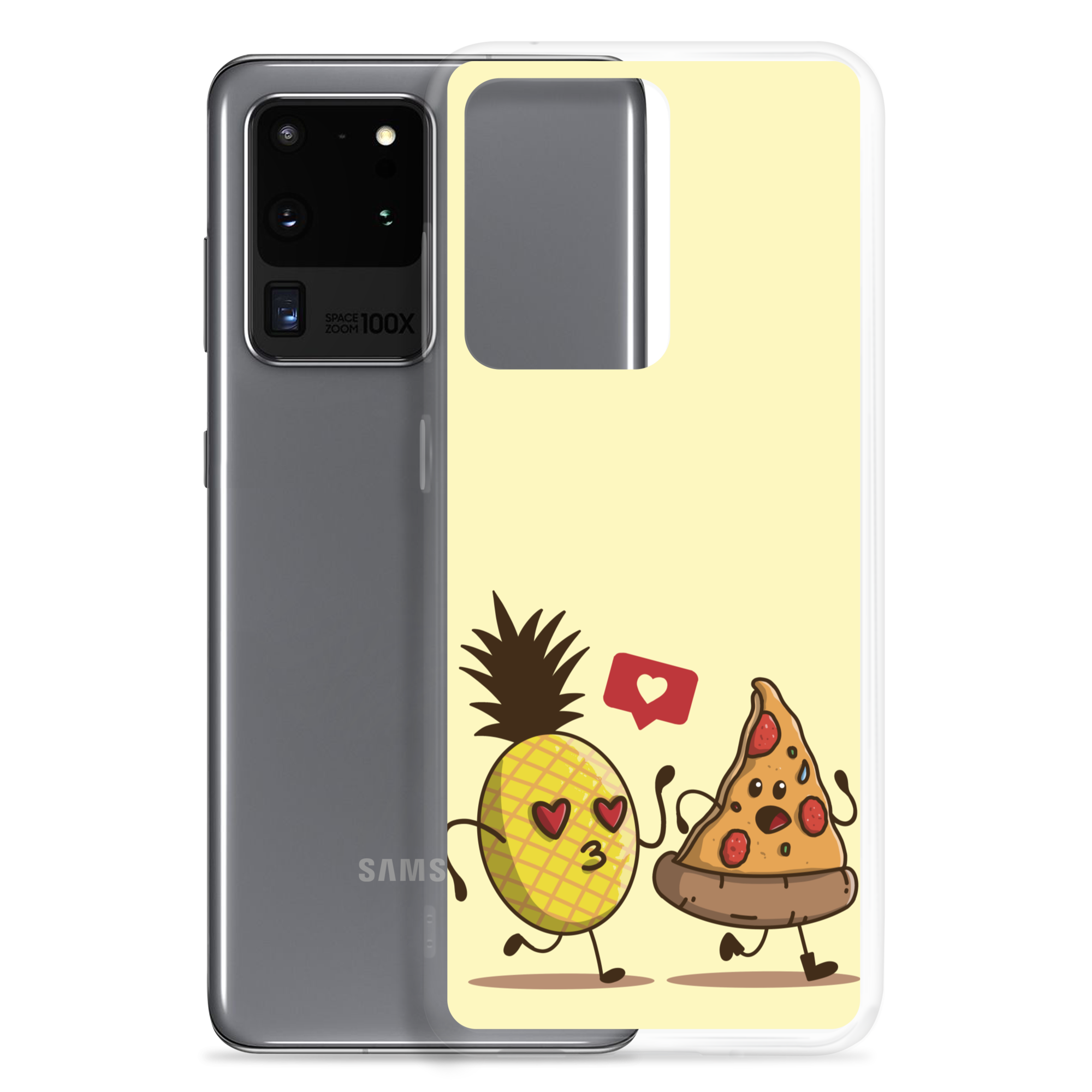 Carcasa transparente Samsung® Piña lover