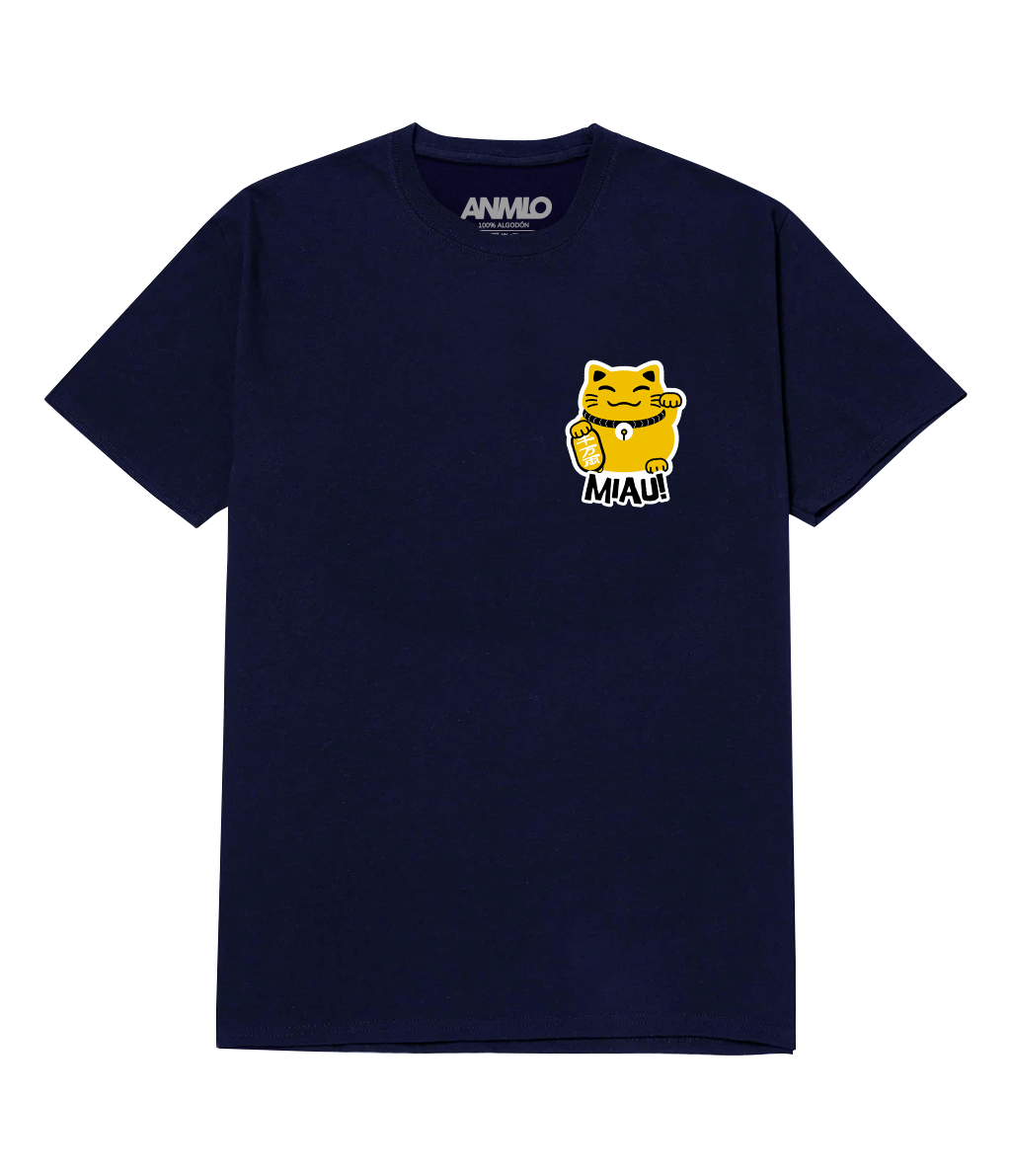 Polera - Gatito de la suerte, Miau!