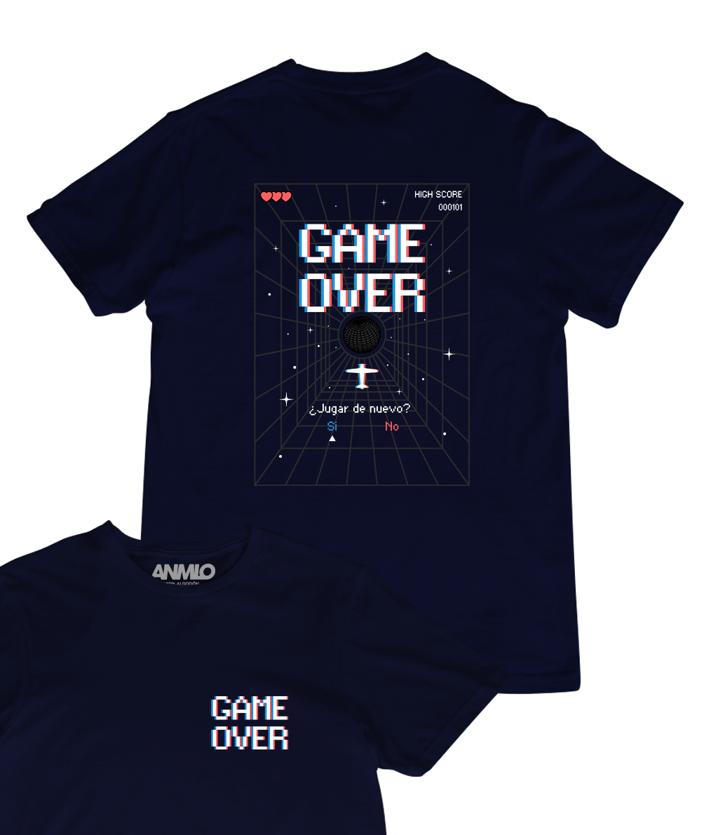 Polera - Game over