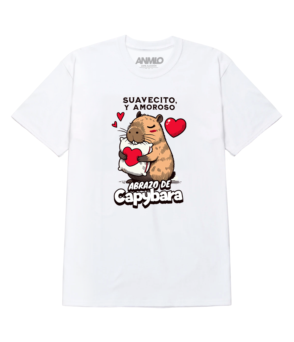 Polera - Abrazo de capybara