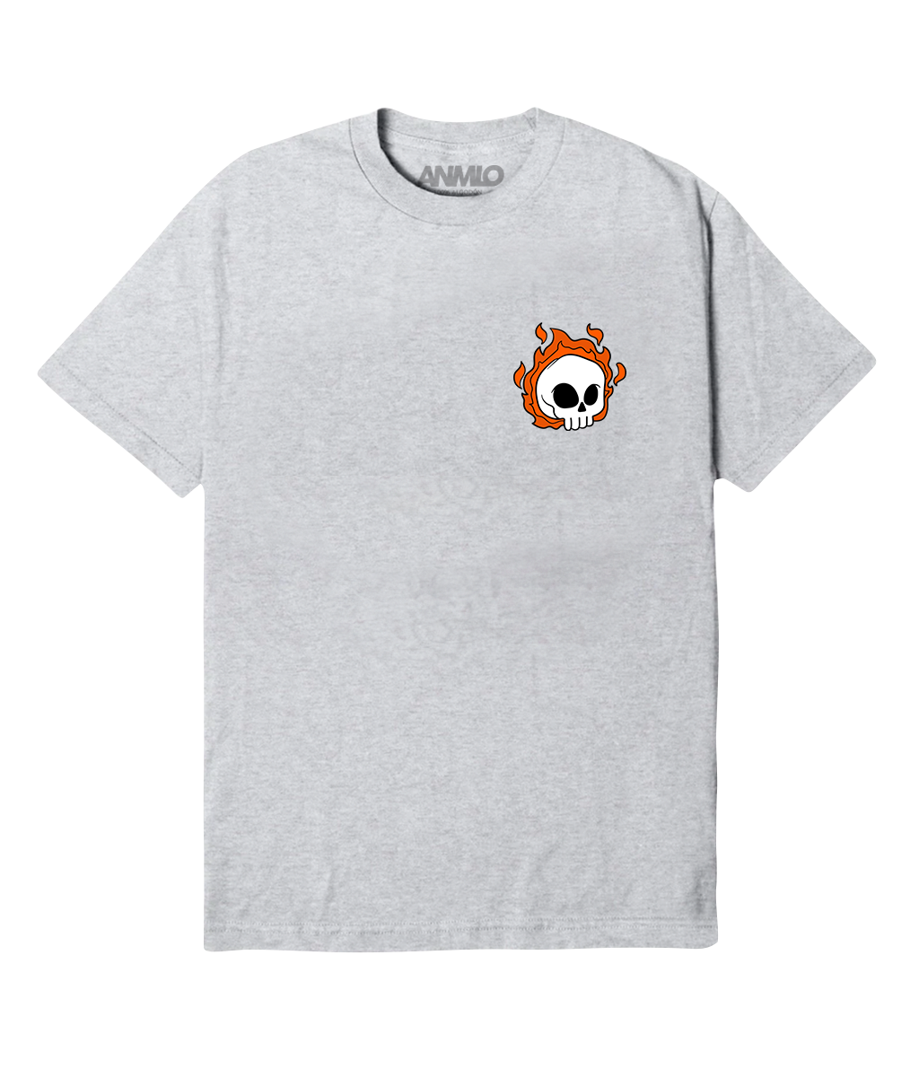 Polera - Cráneo de fuego