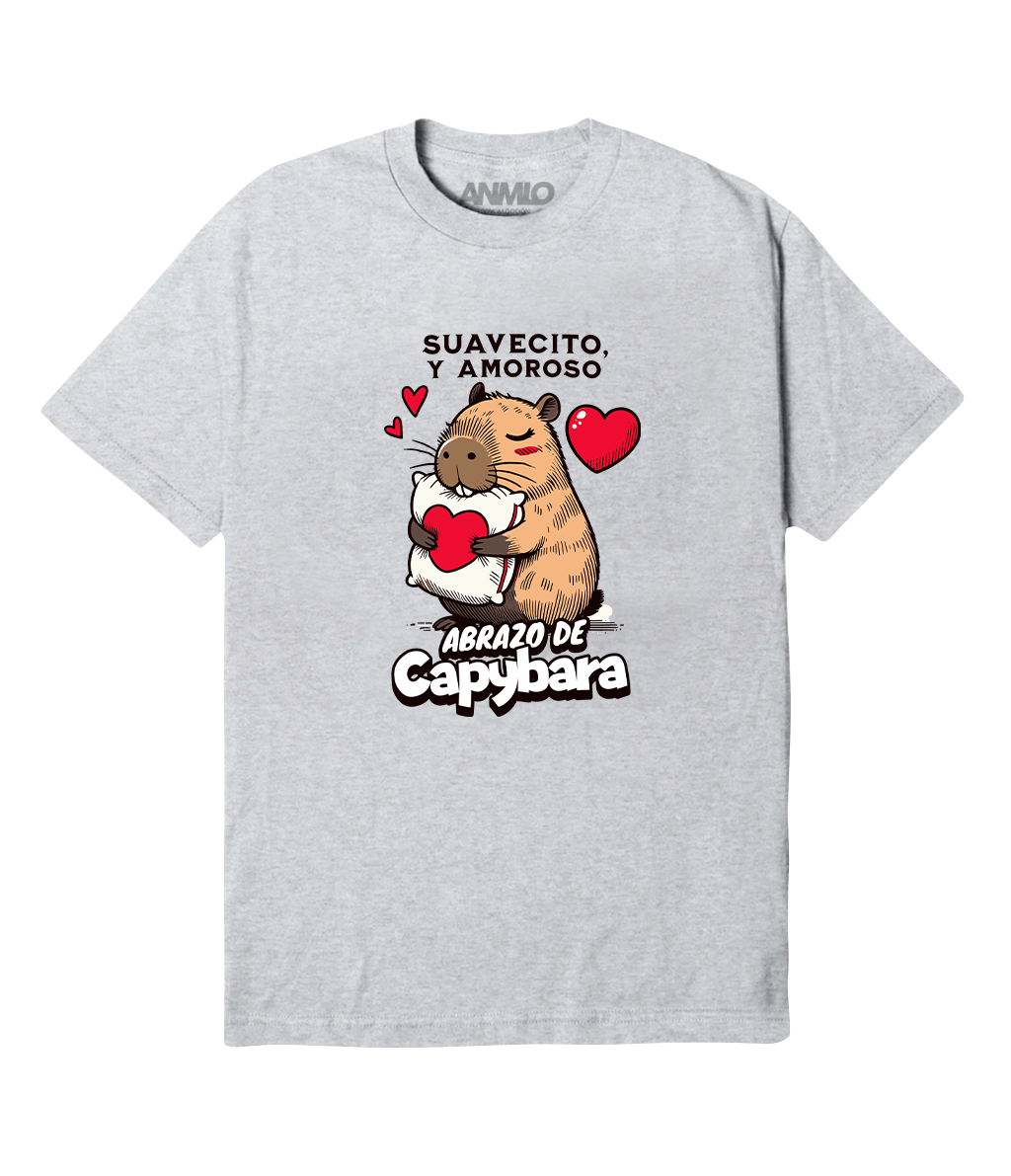 Polera - Abrazo de capybara