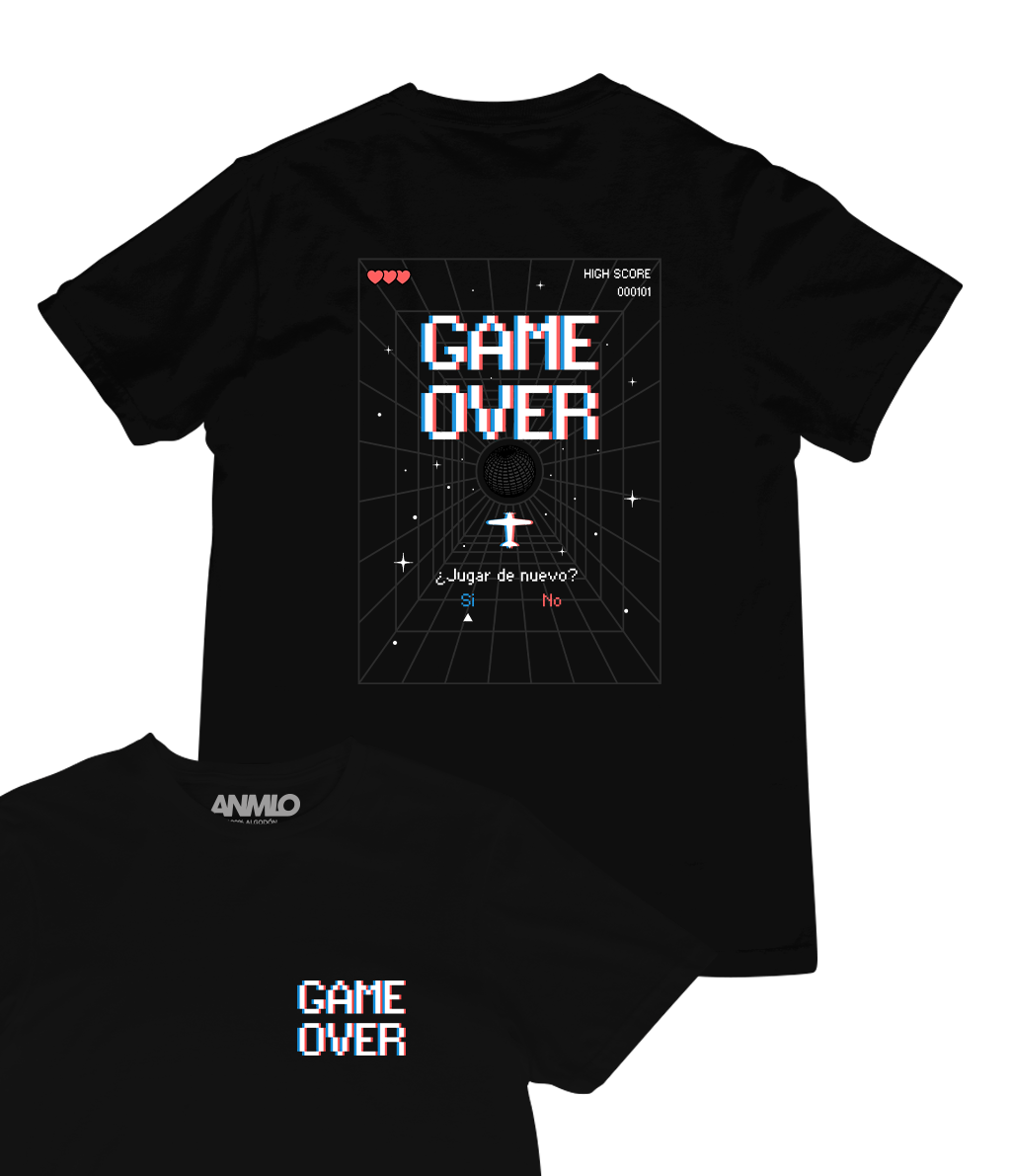 Polera - Game over