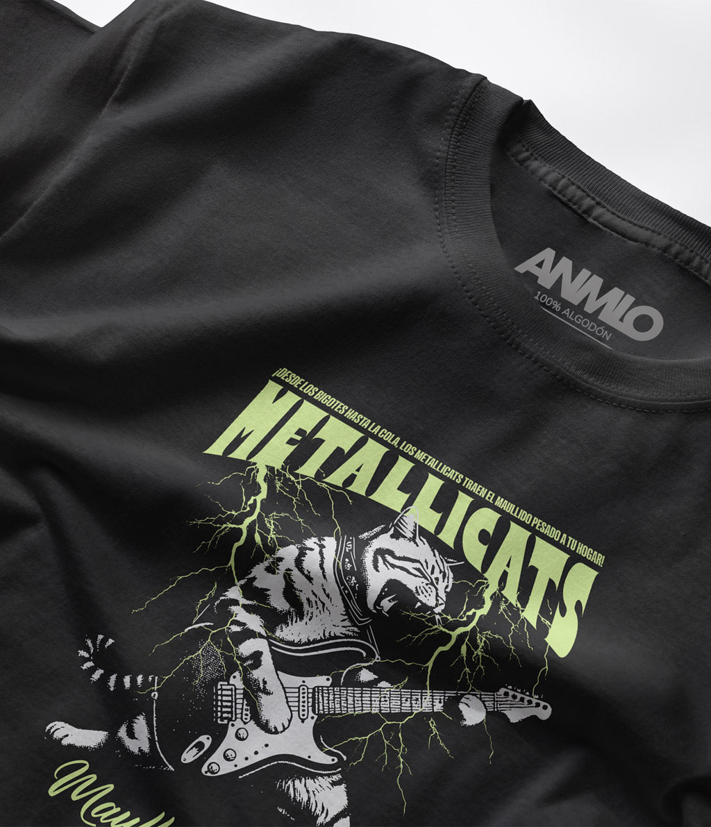 Polera - Metallicats - Maullido pesado