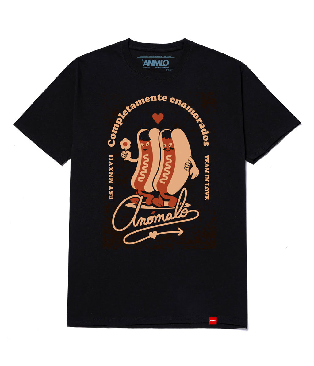 POLERA NEGRA STREETWEAR ANOMALO