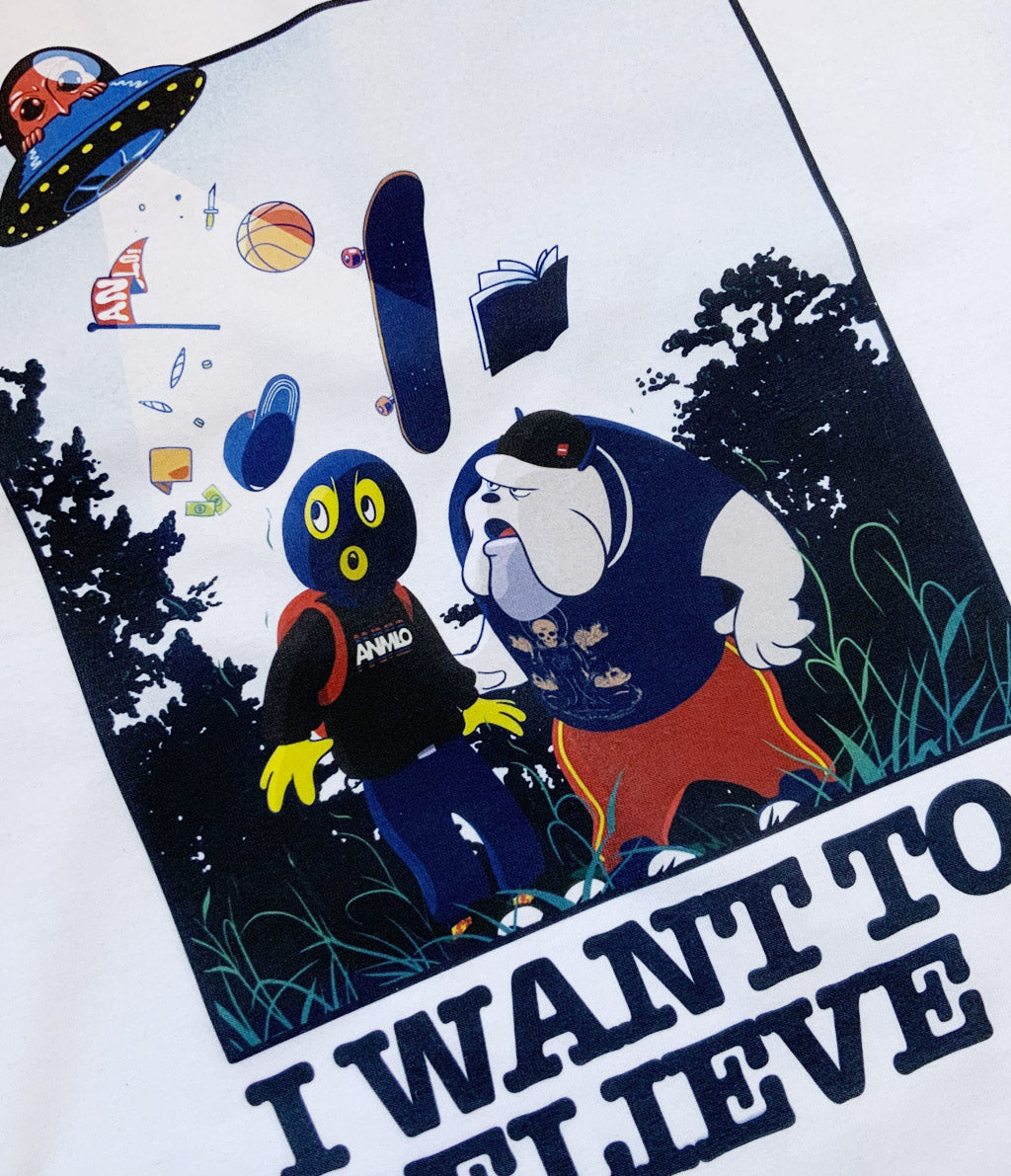 I WANT TO BELIEVE BRO T-shirt