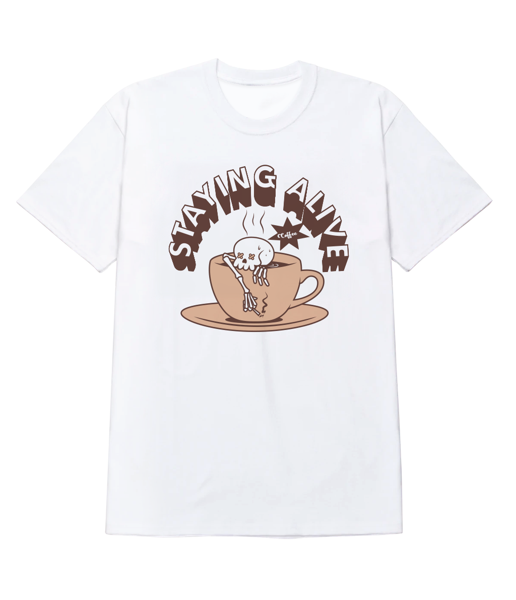 Polera - Staying Alive - Cafe