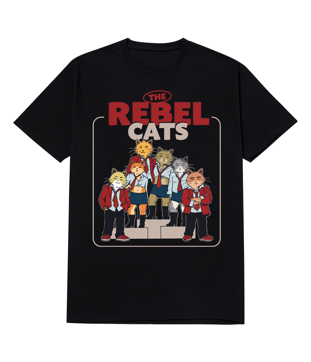 Polera - The Rebel Cats! 🐱