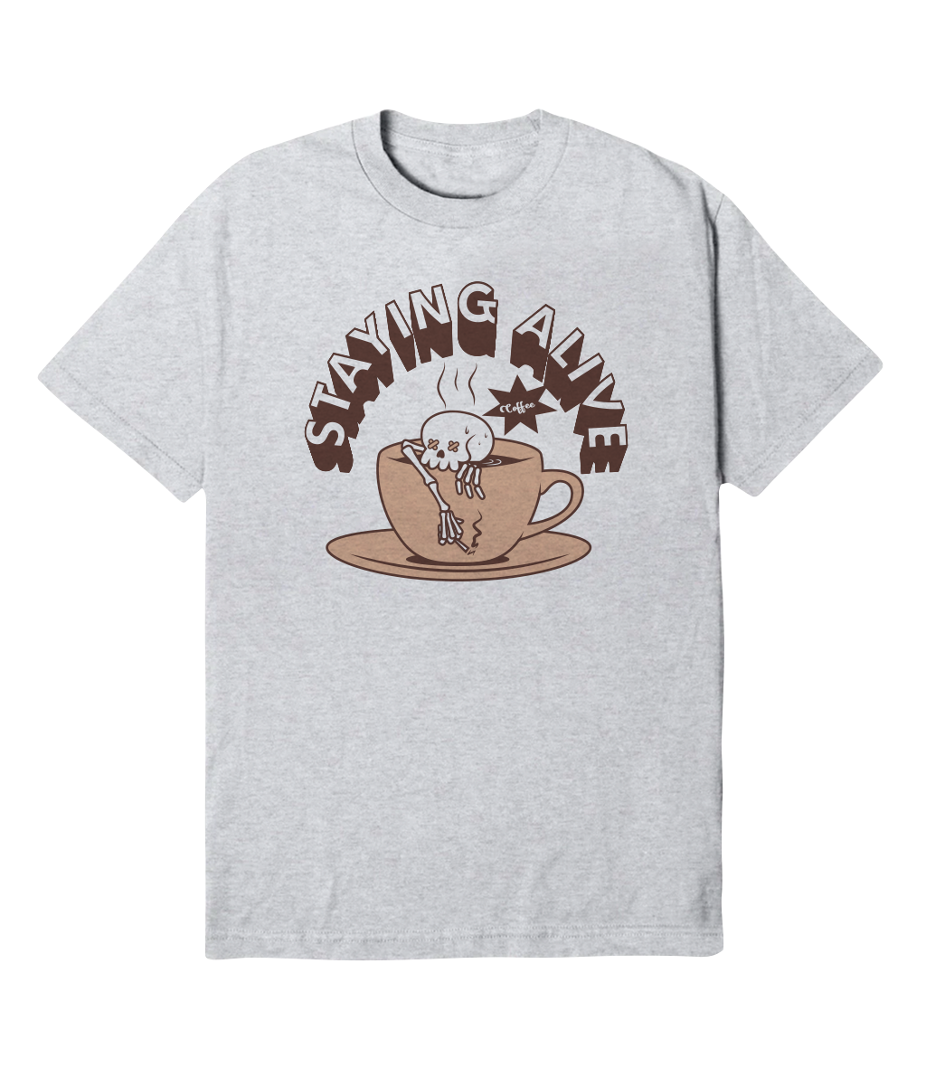 Polera - Staying Alive - Cafe
