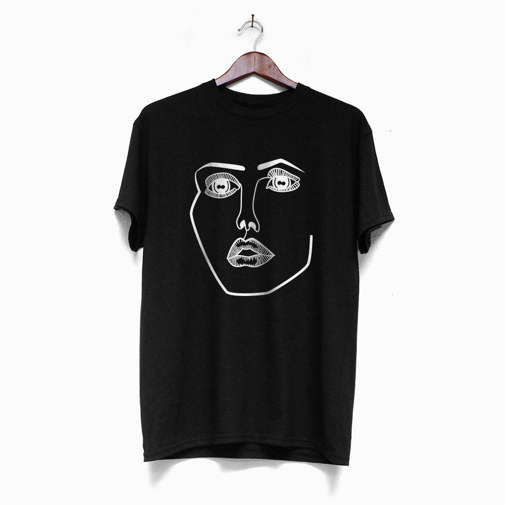 Polera Disclosure para hombre 100% algodón impreso en serigrafía