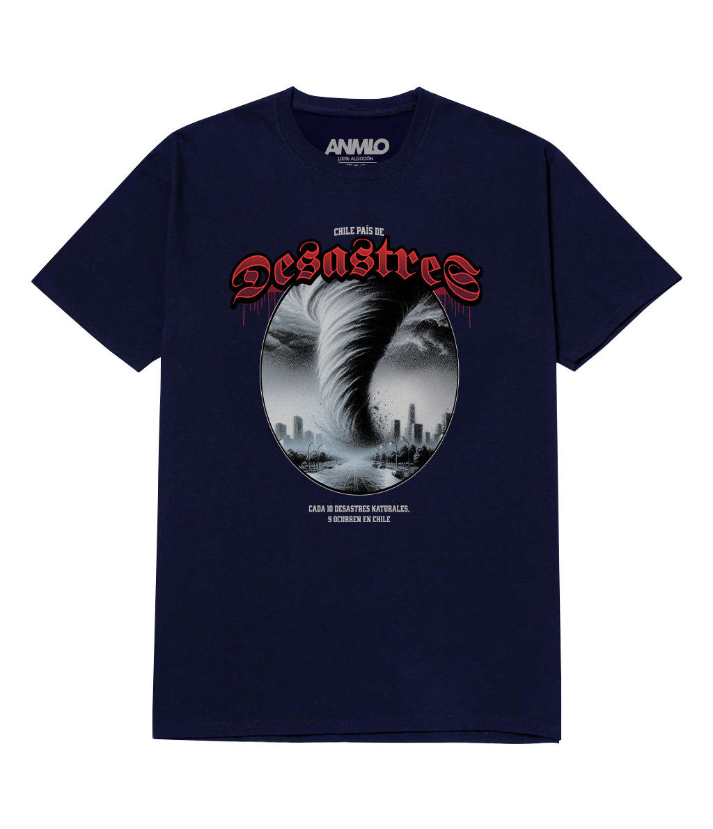 Polera - Chile, país de desastres
