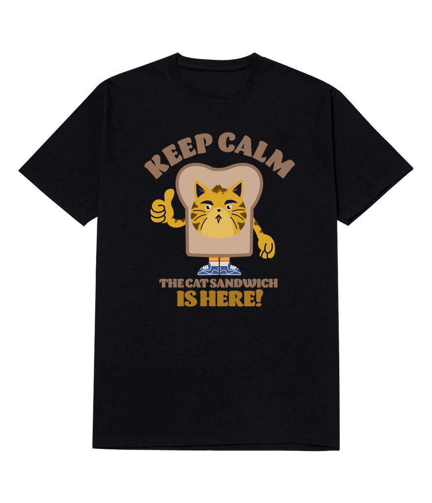 Polera - Keep calm, the cat sandwich is here!