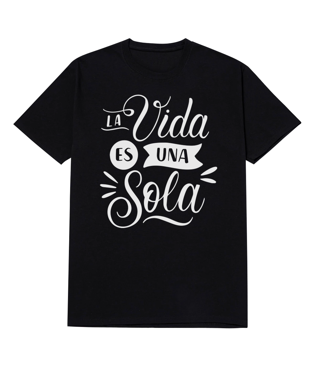 Polera - La vida es una sola