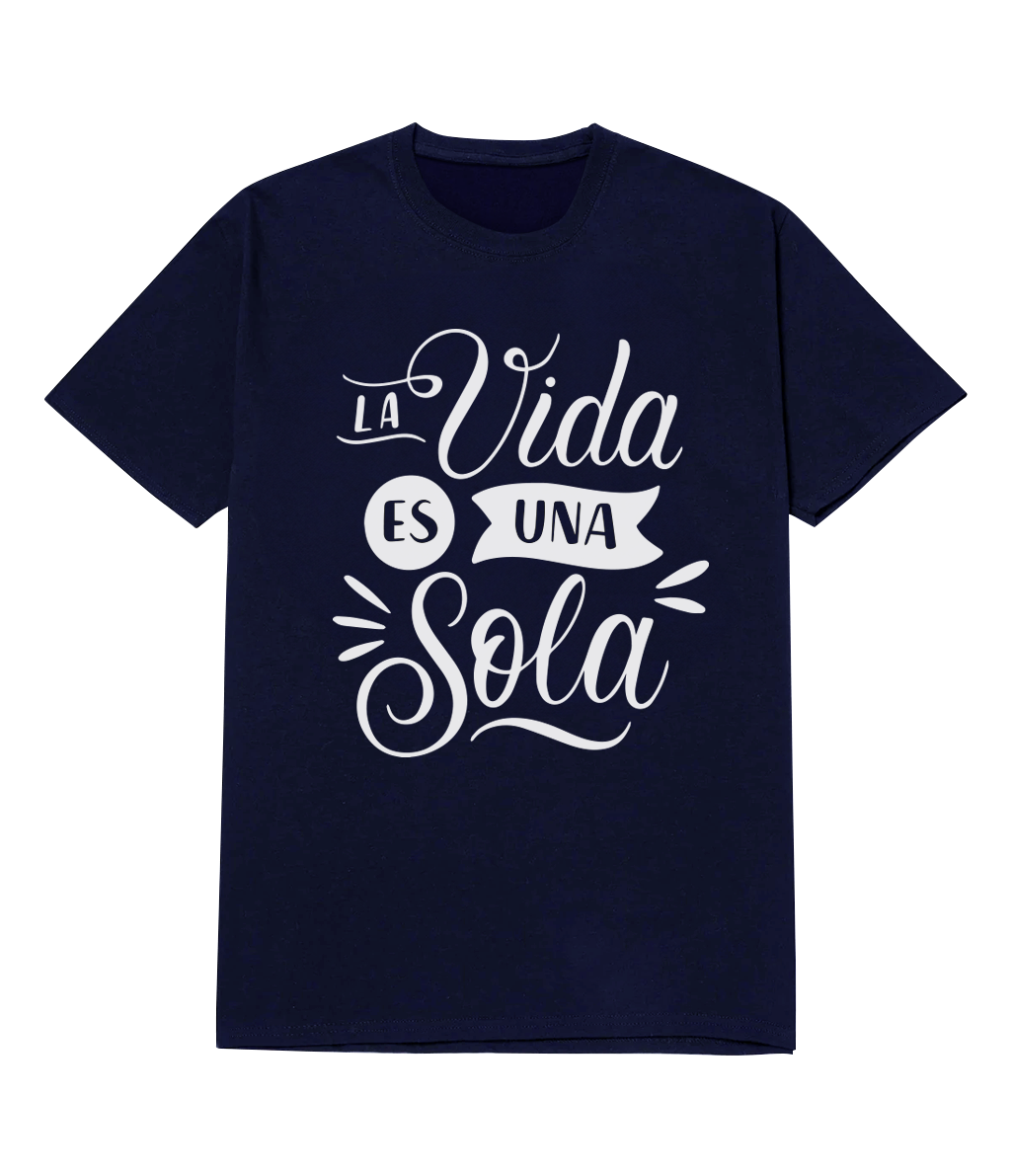 Polera - La vida es una sola